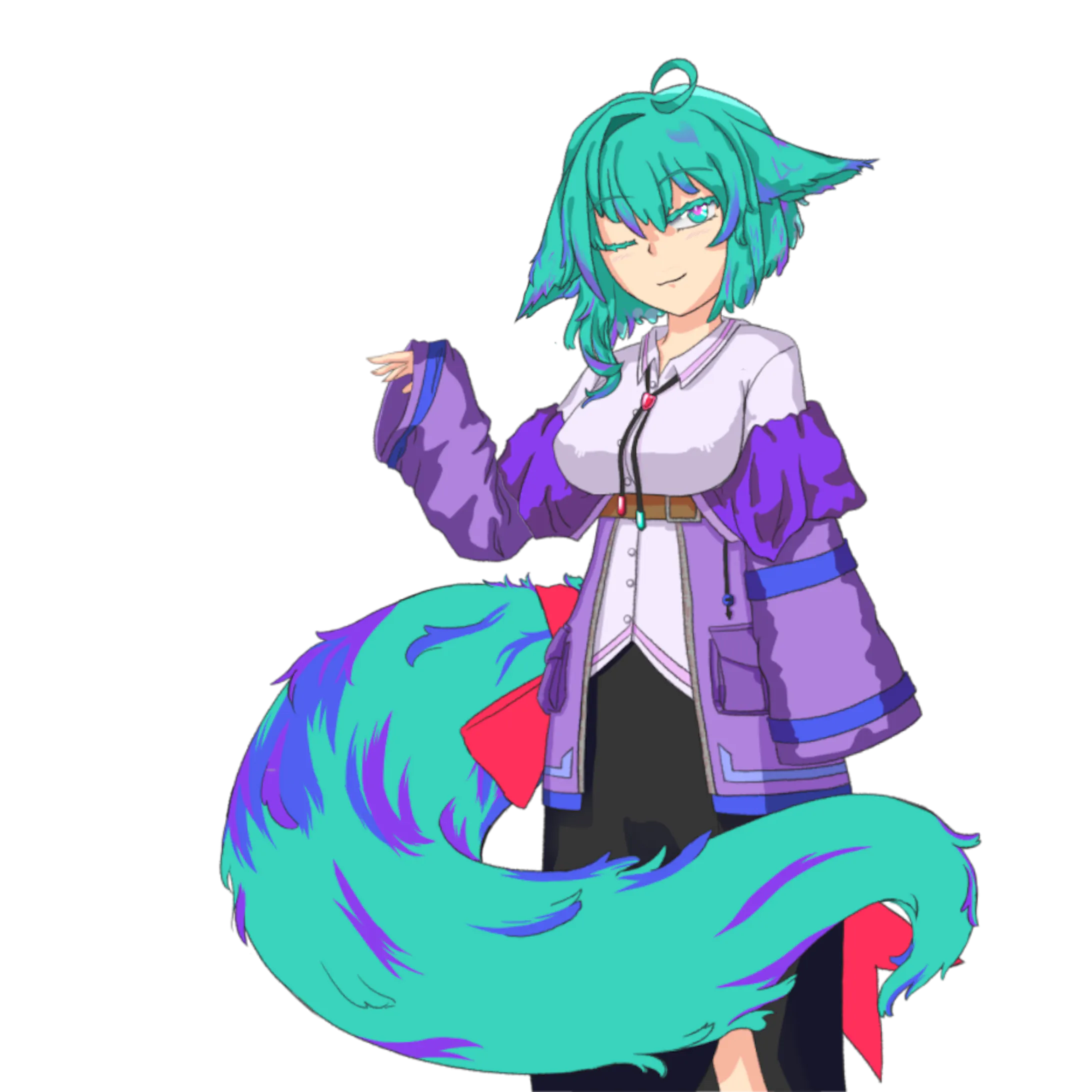 004 Live2dアバター用立ちポーズ