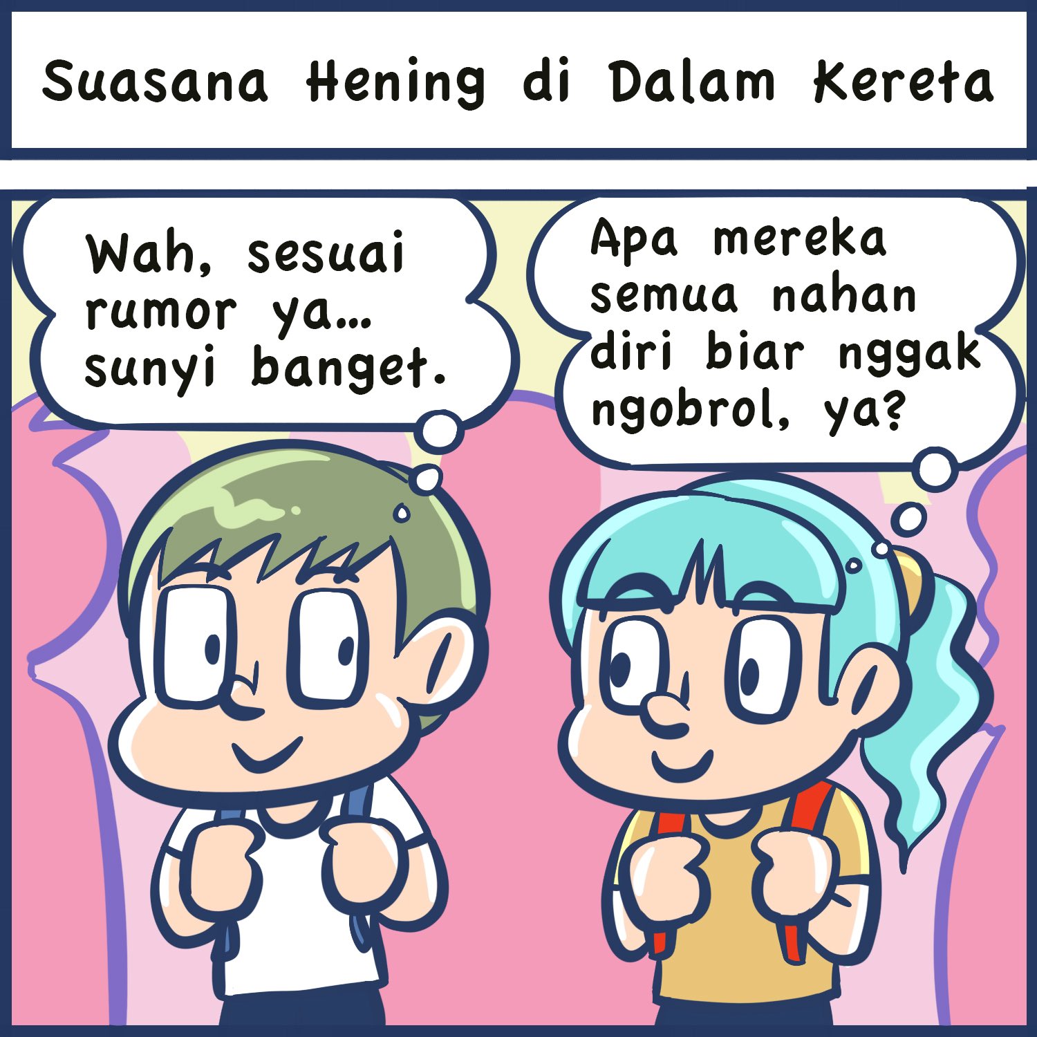 【連載中】インドネシア4コマ漫画 一部-1