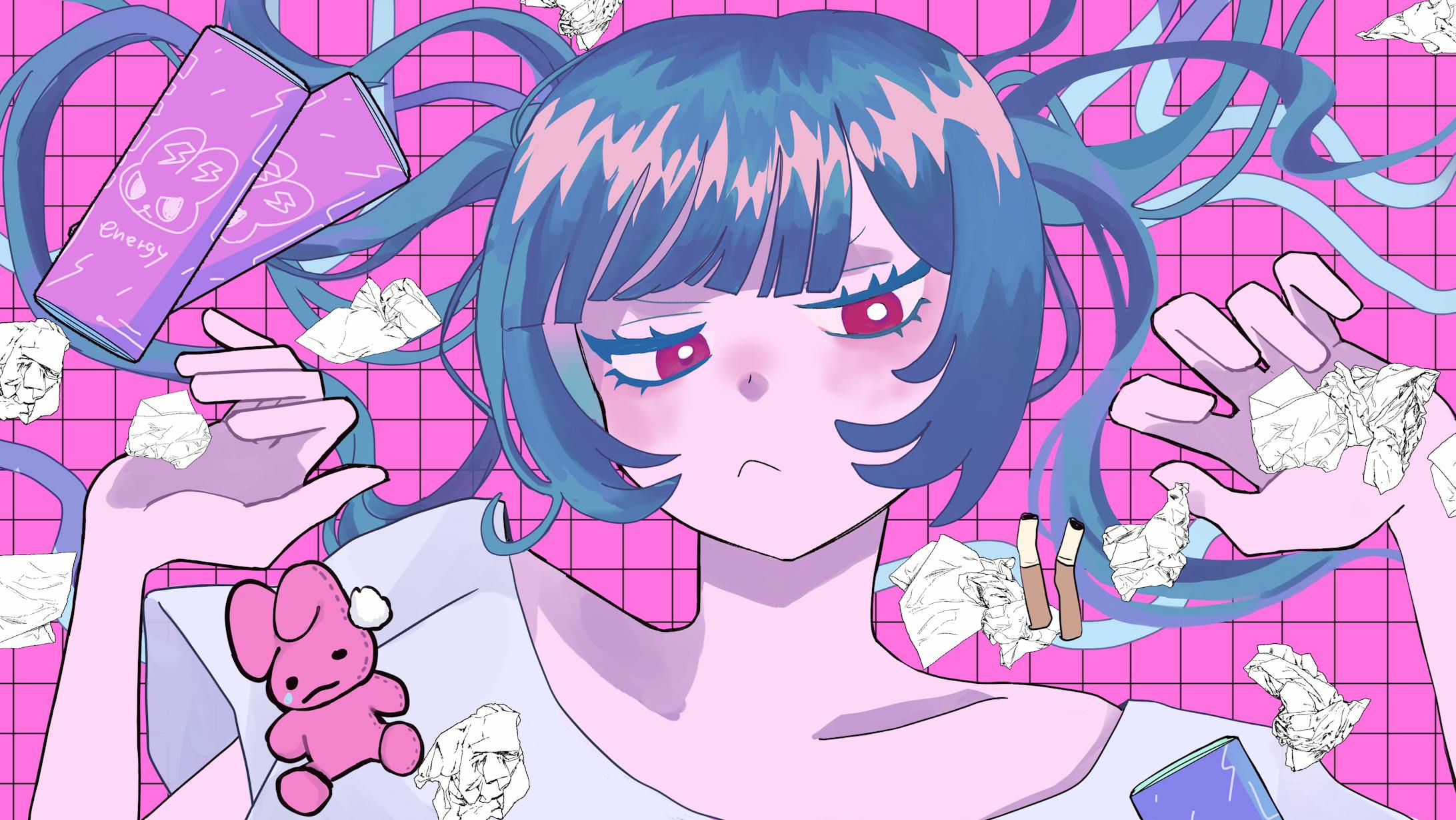 雨夜なな子　MVイラスト-1