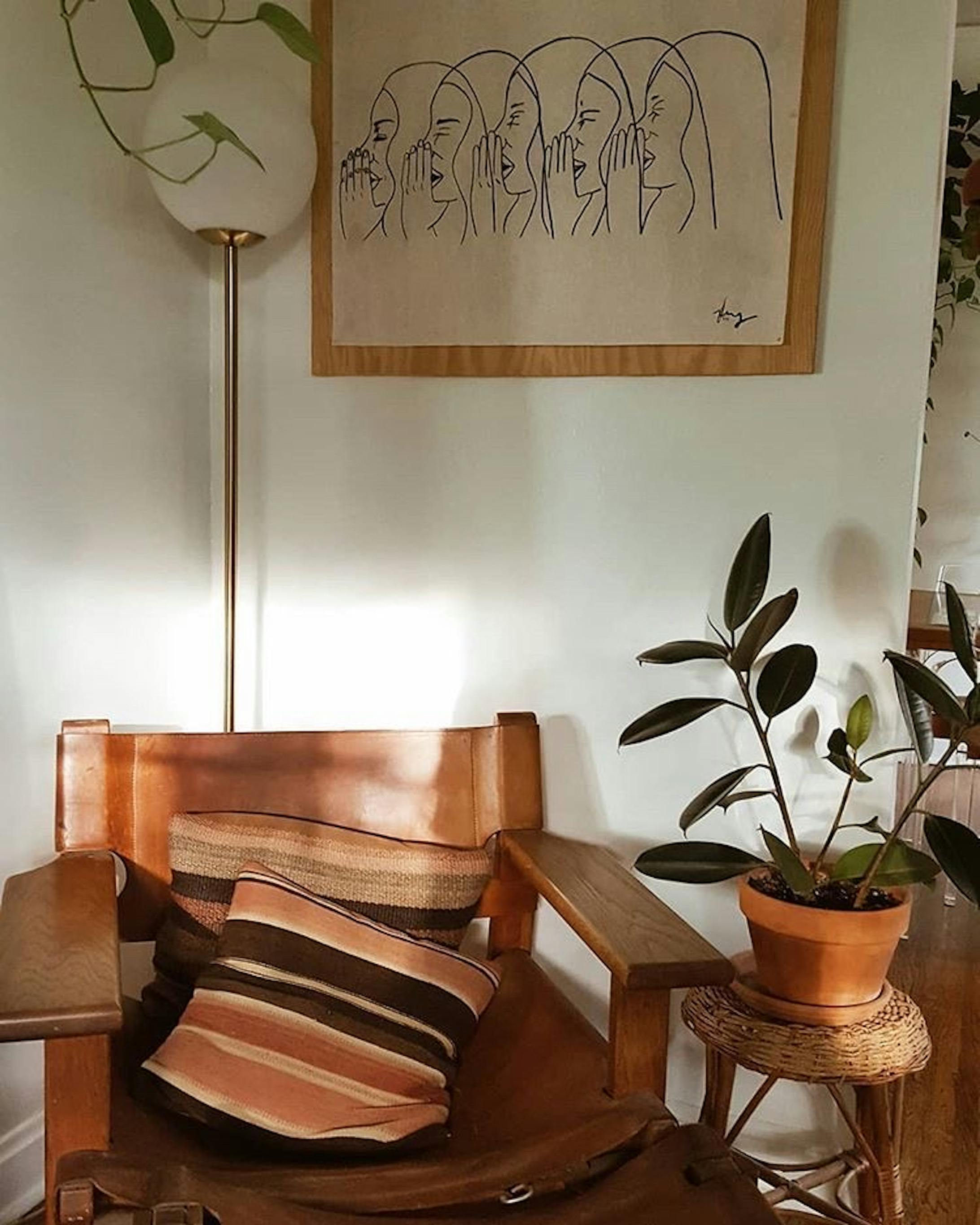 Modern vintage interior design -1