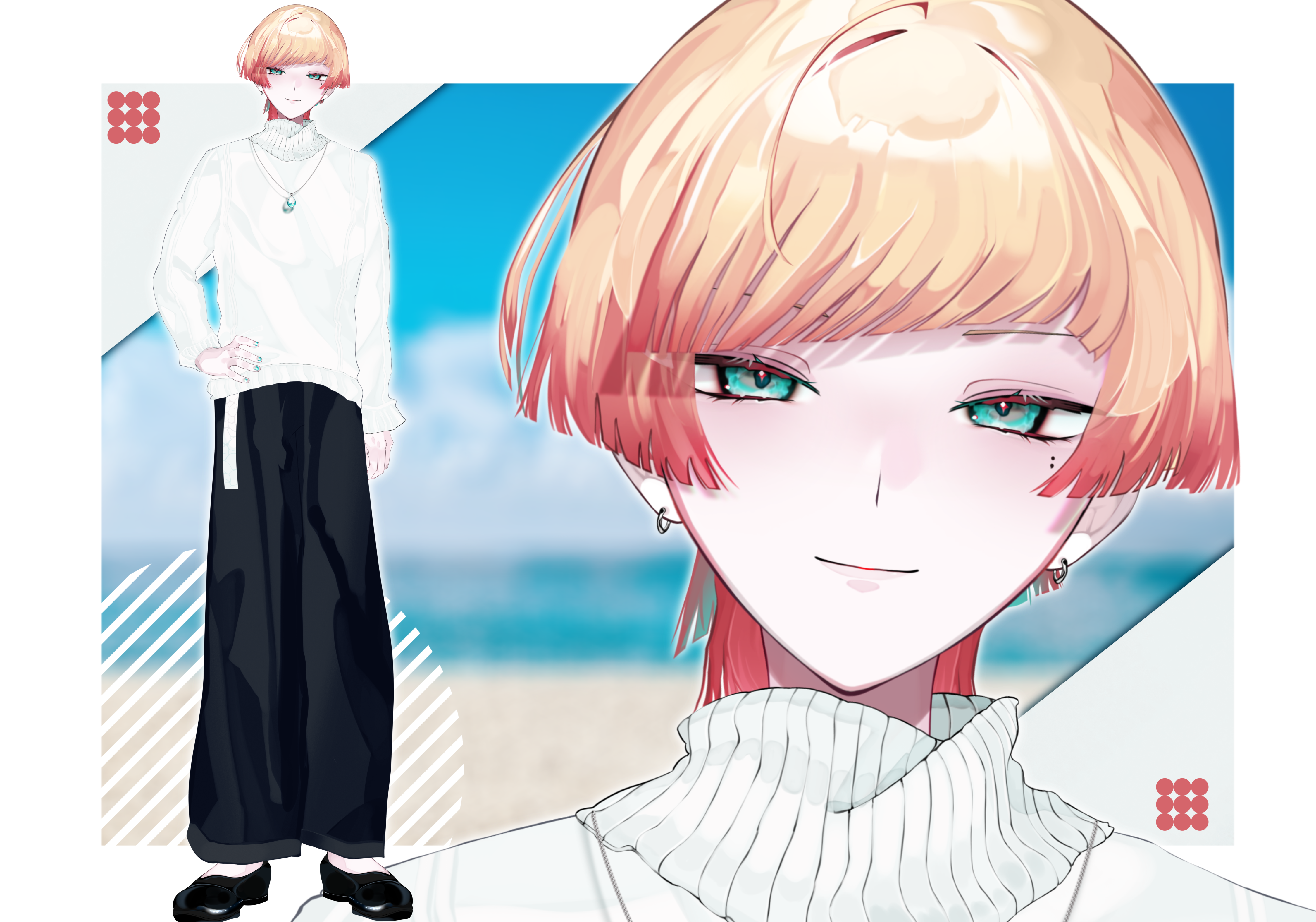 【WORK】███様Live2Dモデル-1