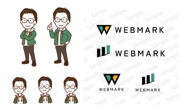 WEBMARK様 ロゴとアイコンセット