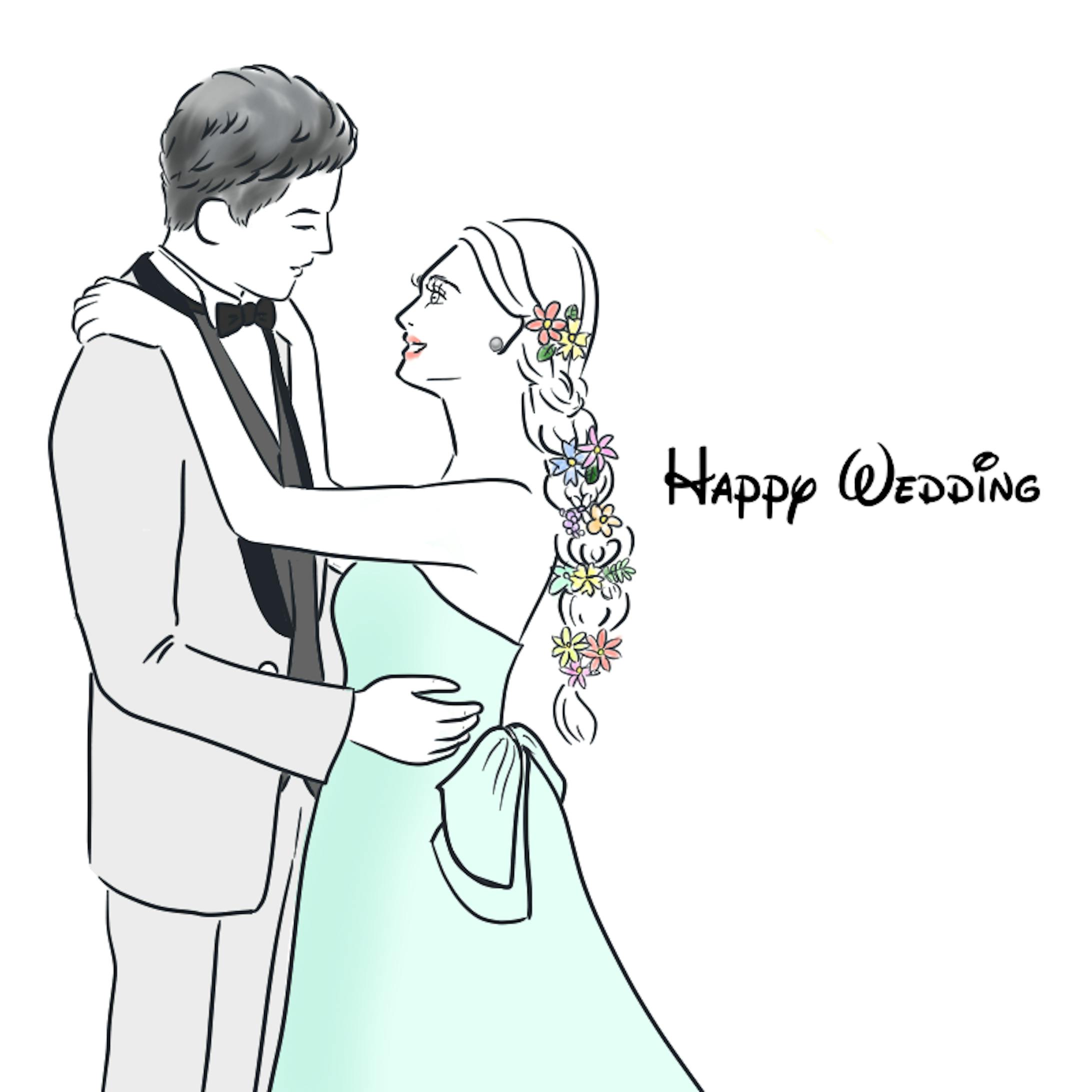ウェディングイラスト ウェディングイラスト