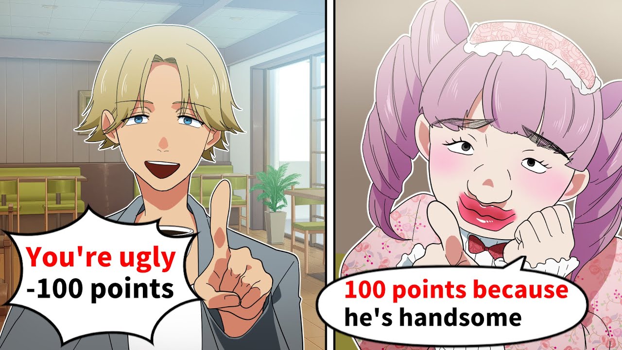 A woman who scores people's looks but doesn't realize she's ugly【Manga】