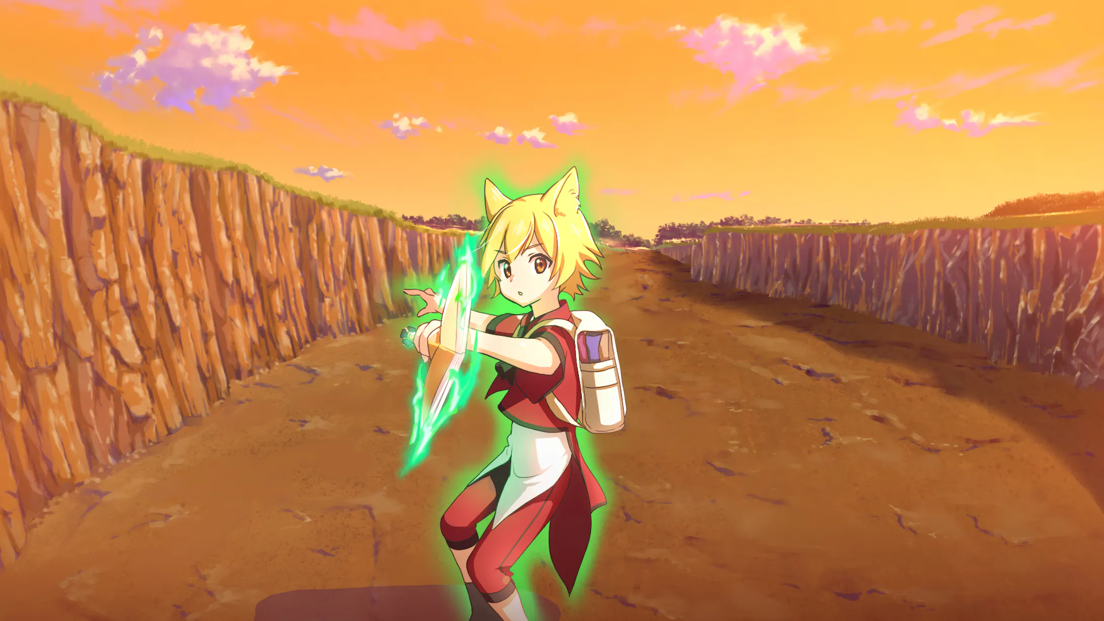 アニメ背景 9枚 昼 夕 夜