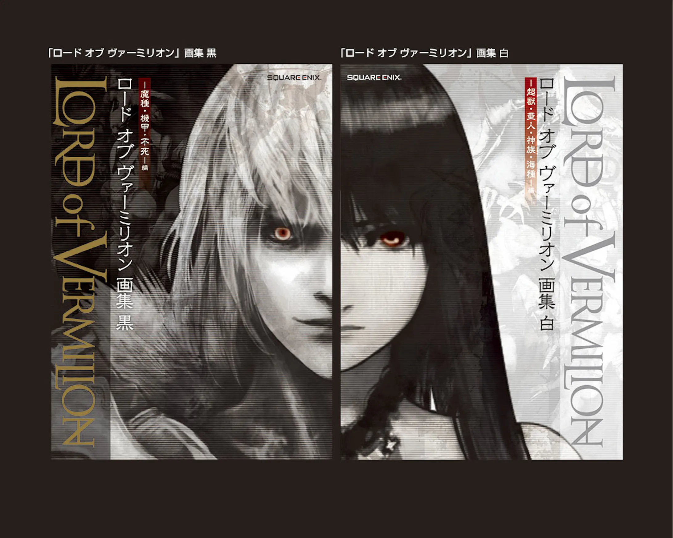 ロード オブ ヴァーミリオン シリーズ 画集デザイン