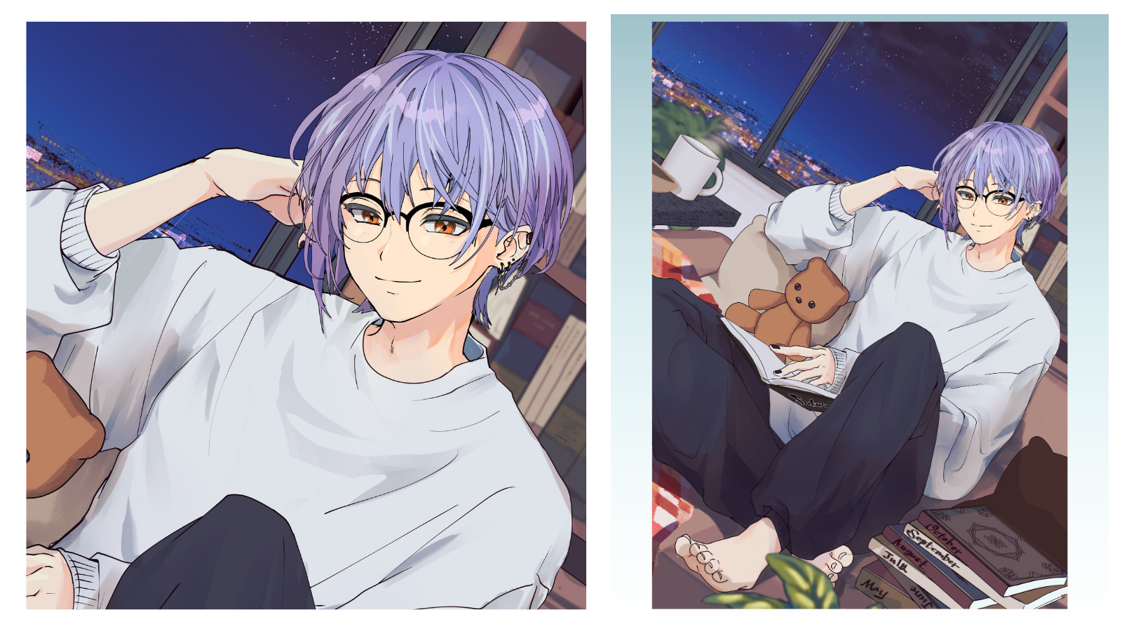 【個人依頼】2024birthday記念イラスト-1