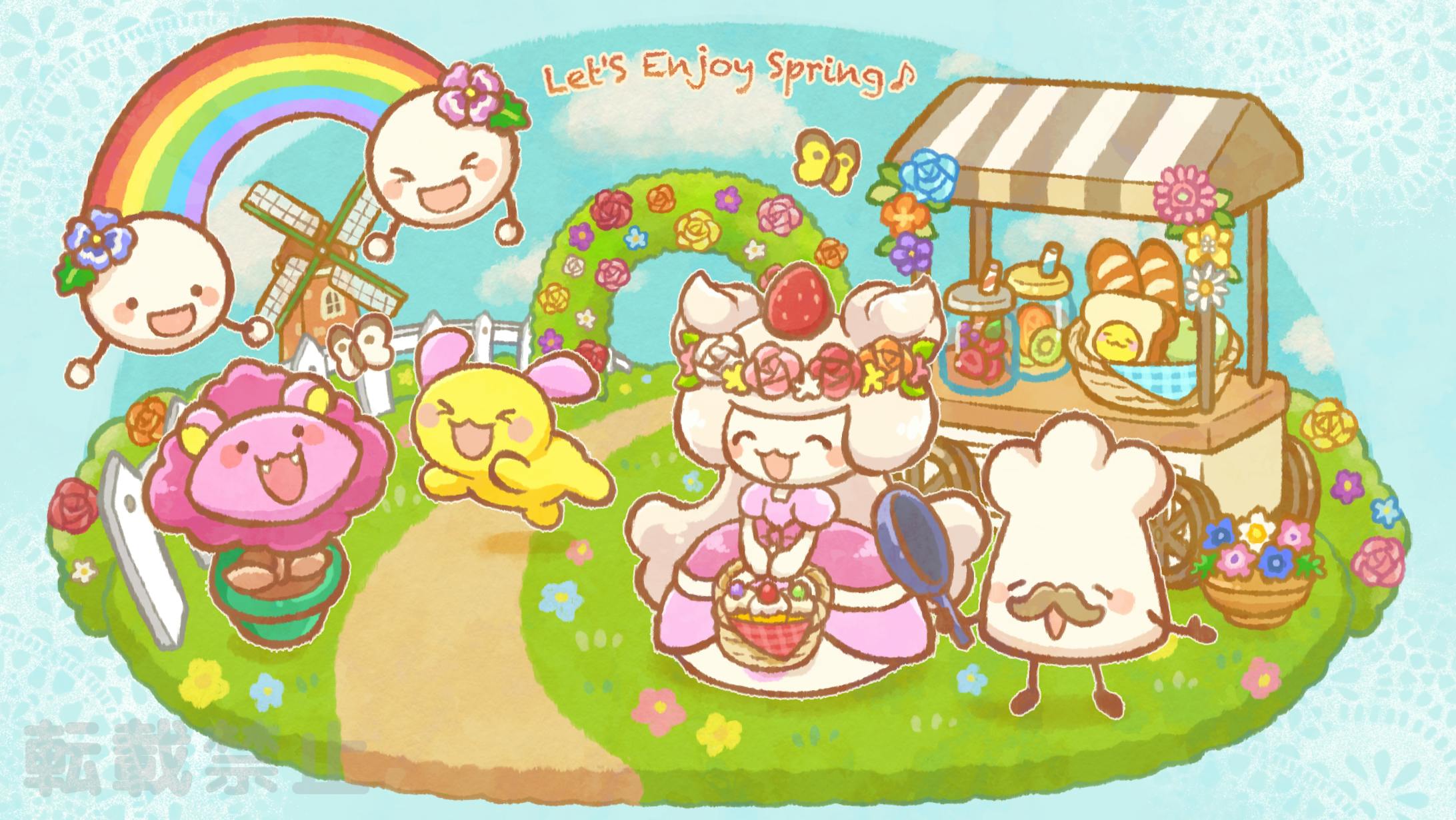 「ことだま日記 」2021春イベント 「ことだまナチュラルガーデン」家具・きせかえデザイン-1