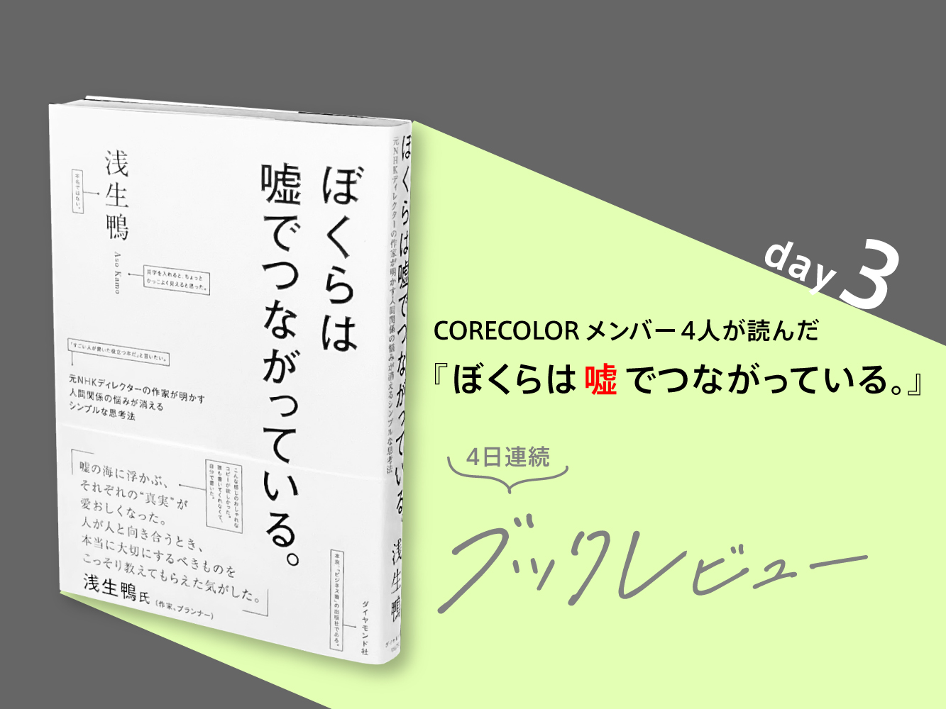 カラー、商品紹介