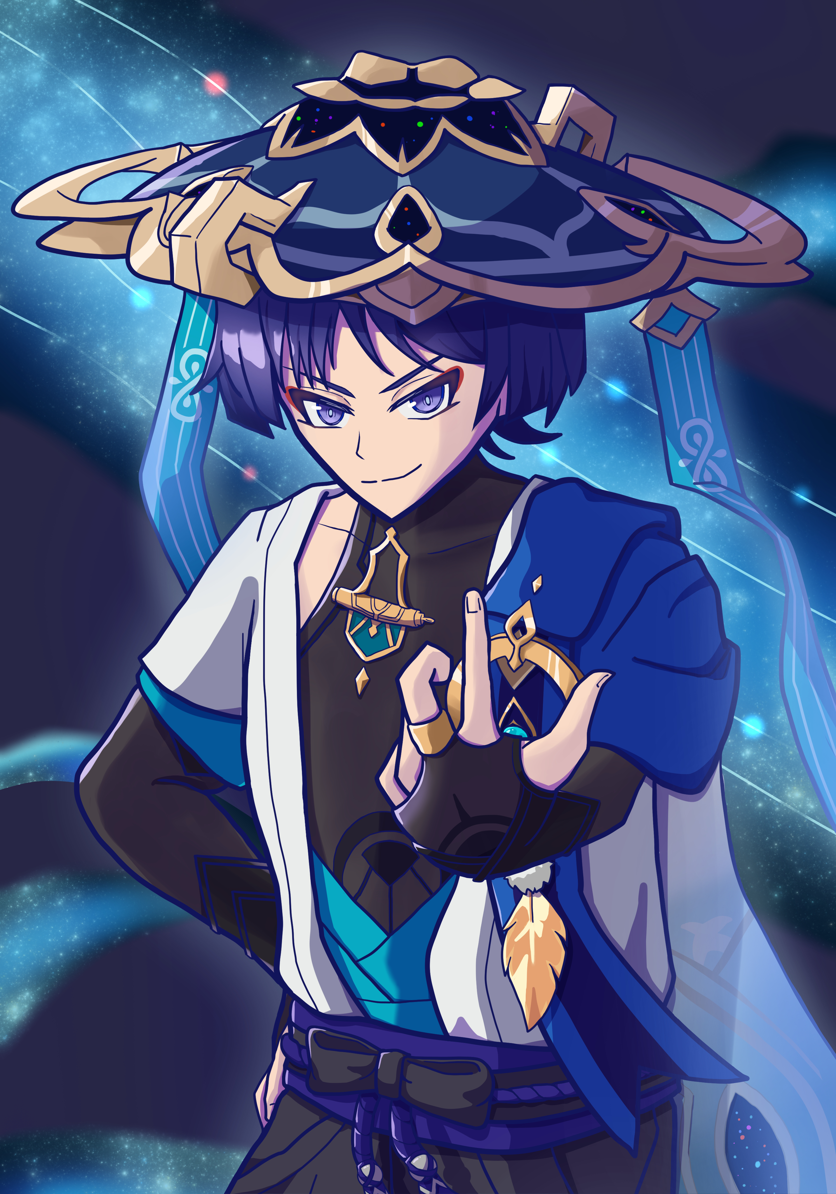 放浪者 原神 ホヨフェア アクリルスタンド 原神 HoyoFair 2024 アクリルスタンド 放浪者