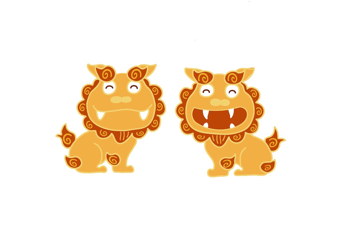 イラスト シーサー イラスト シーサー