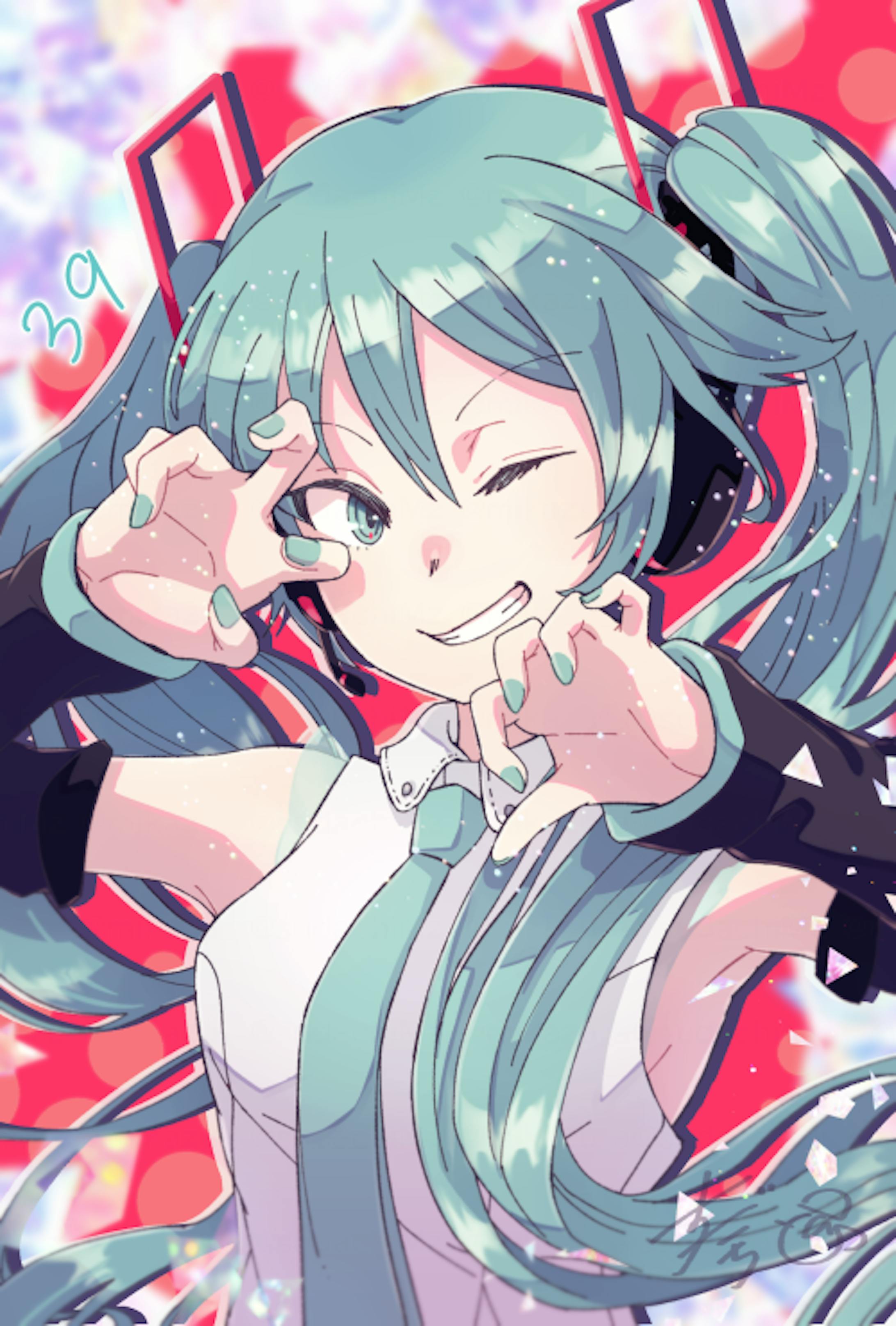 初音ミク 39の日くじ A賞LH賞 glittering star くじ]今年も39