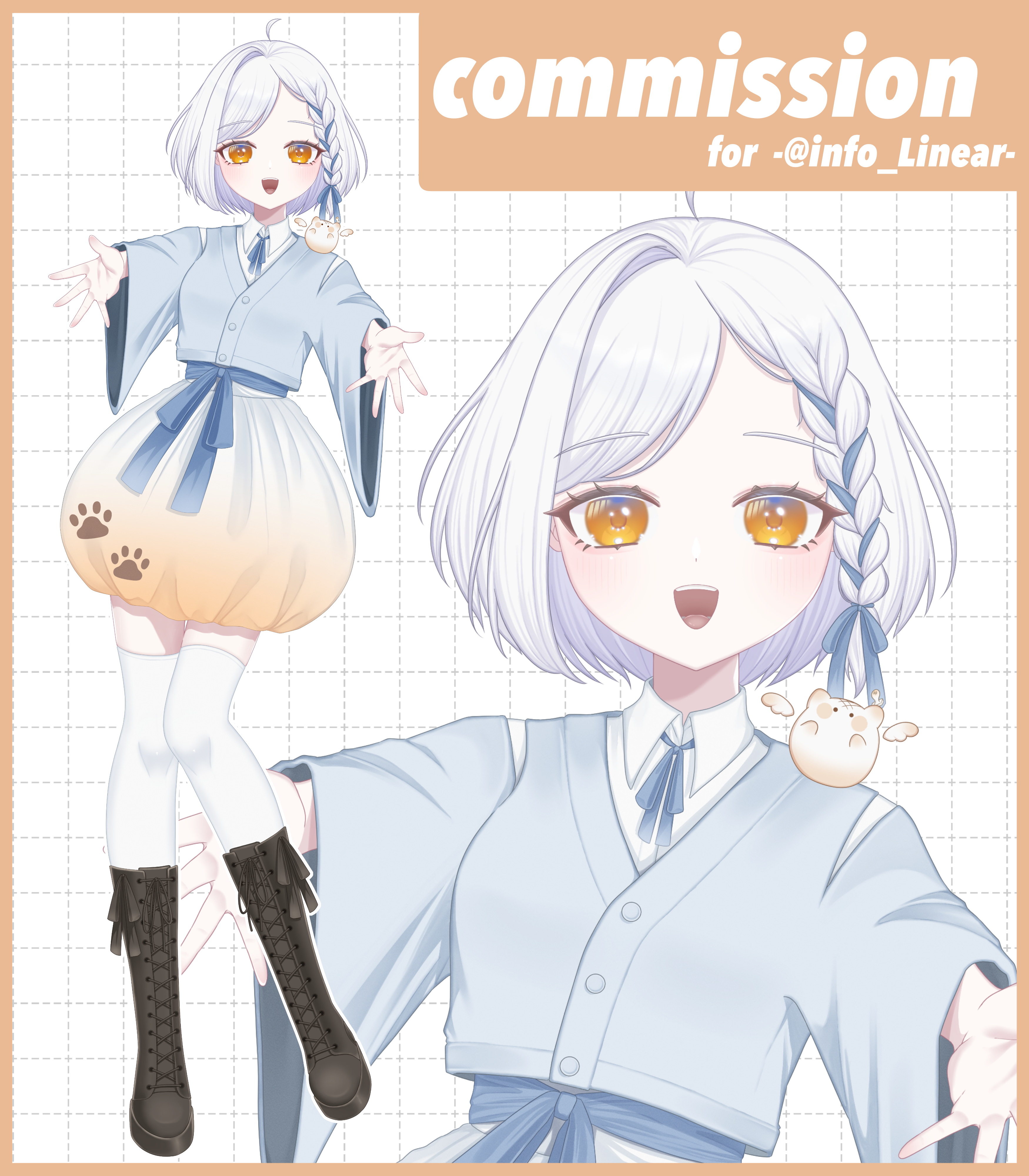 【 Vタレント事務所Linear様 納品 】立ち絵-1