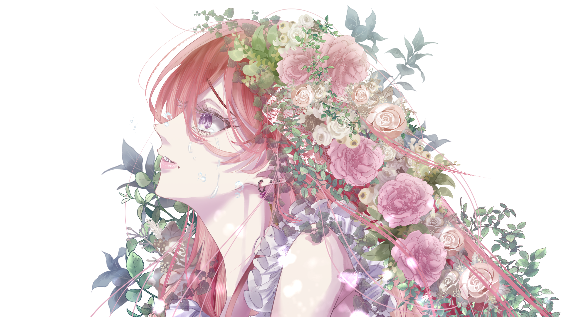 【works】Vtuber/流聖様【歌ってみた動画用・周年グッズ用イラスト担当】-1