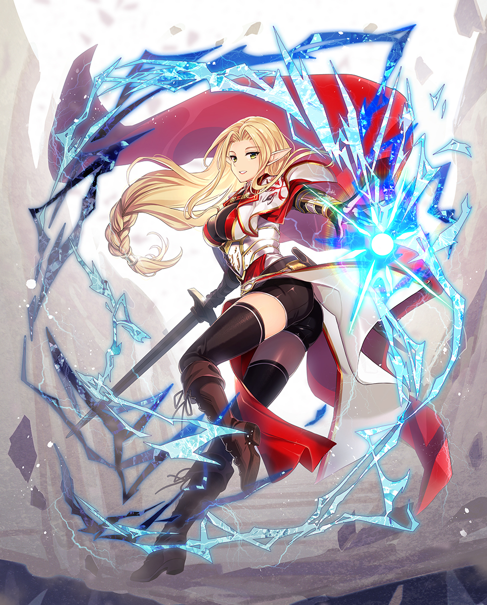 Skebリクエスト「エルフの聖騎士」-1