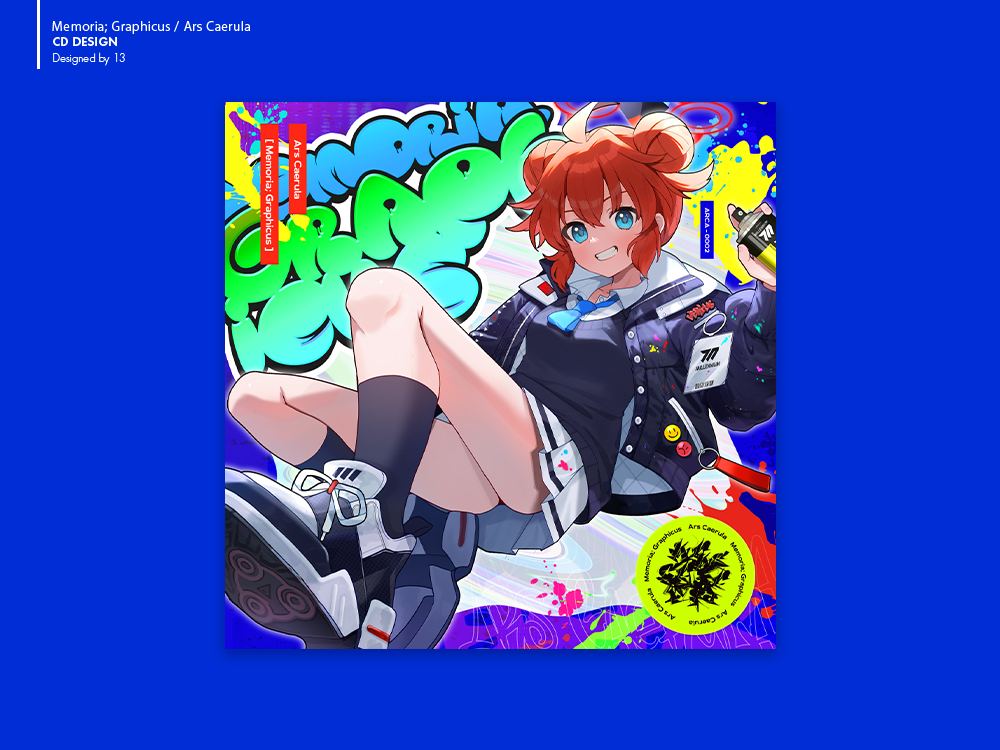 Ars Caerula「Memoria; Graphicus」イラスト＋ジャケットデザイン-1
