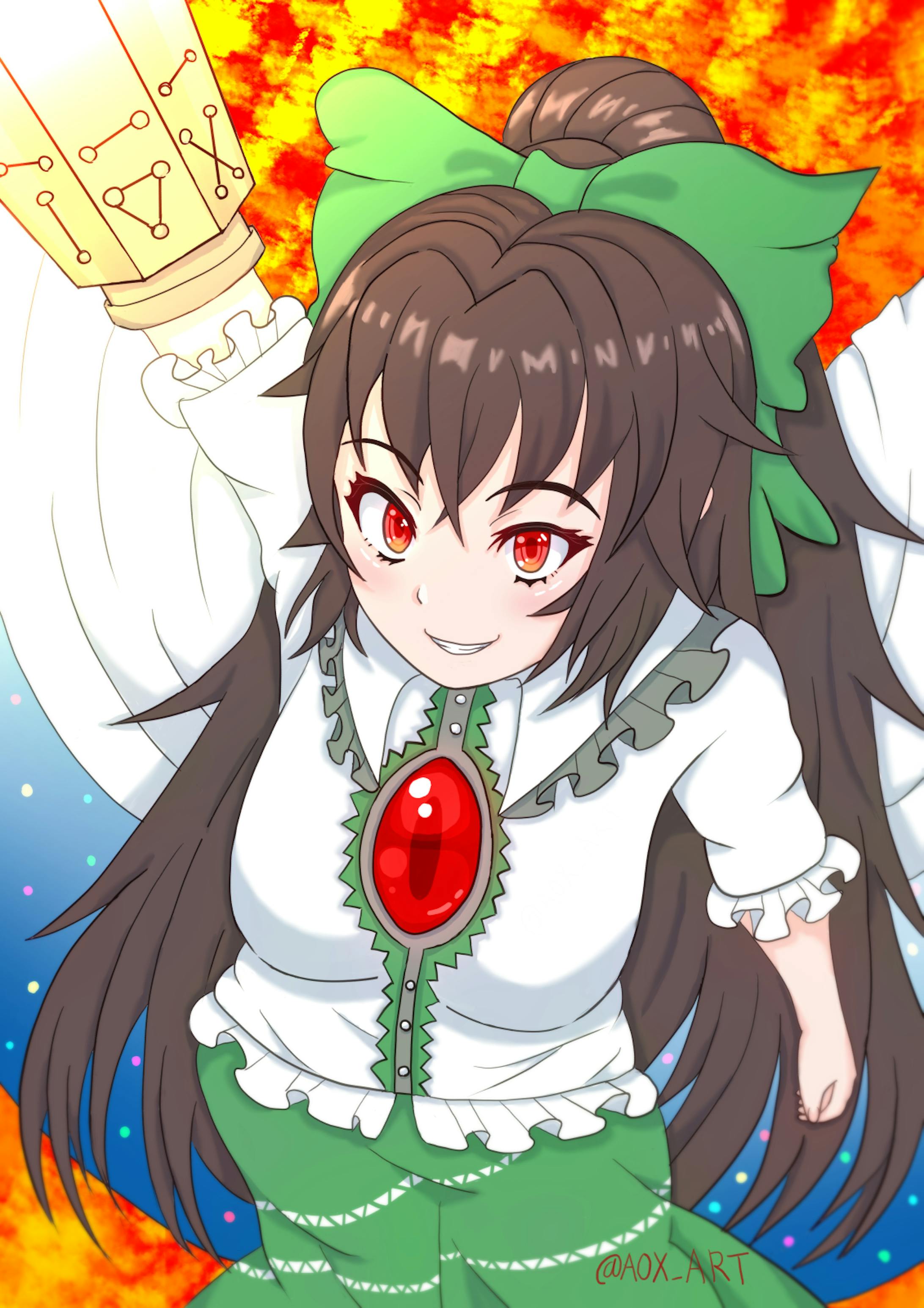 Caution 霊烏路空 Caution 霊烏路空