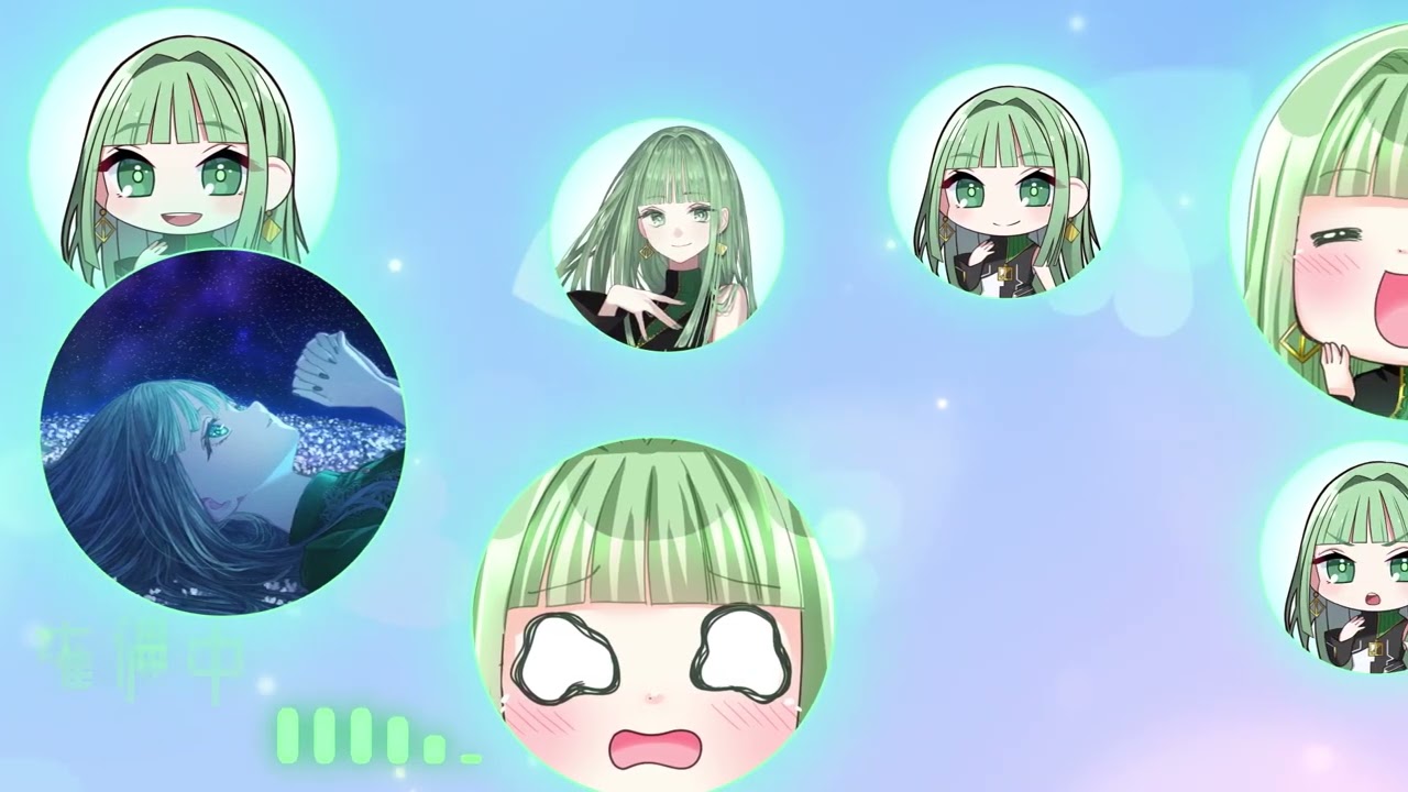 待機画面、キャラデザ