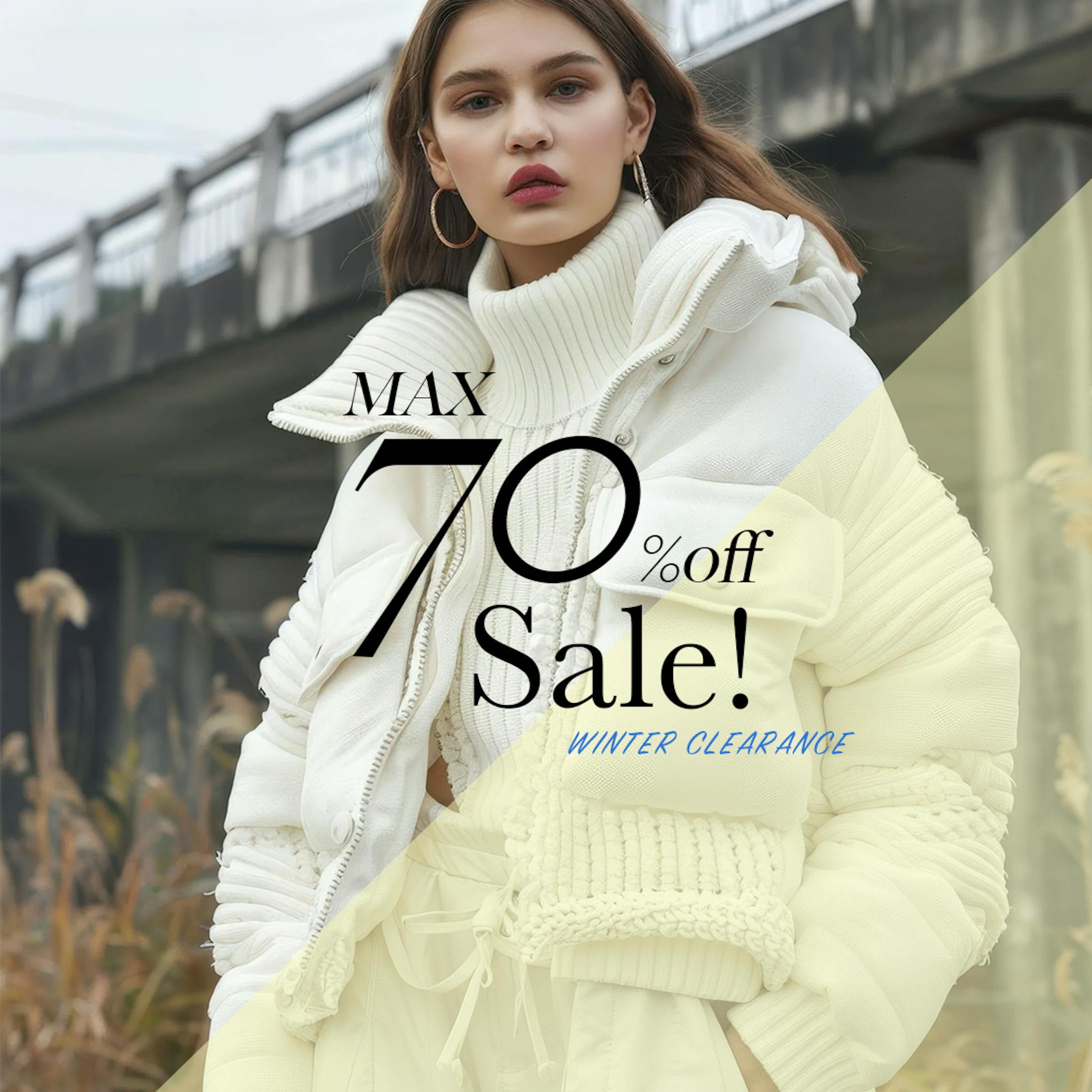 【架空バナー】アパレル広告（セール）-1