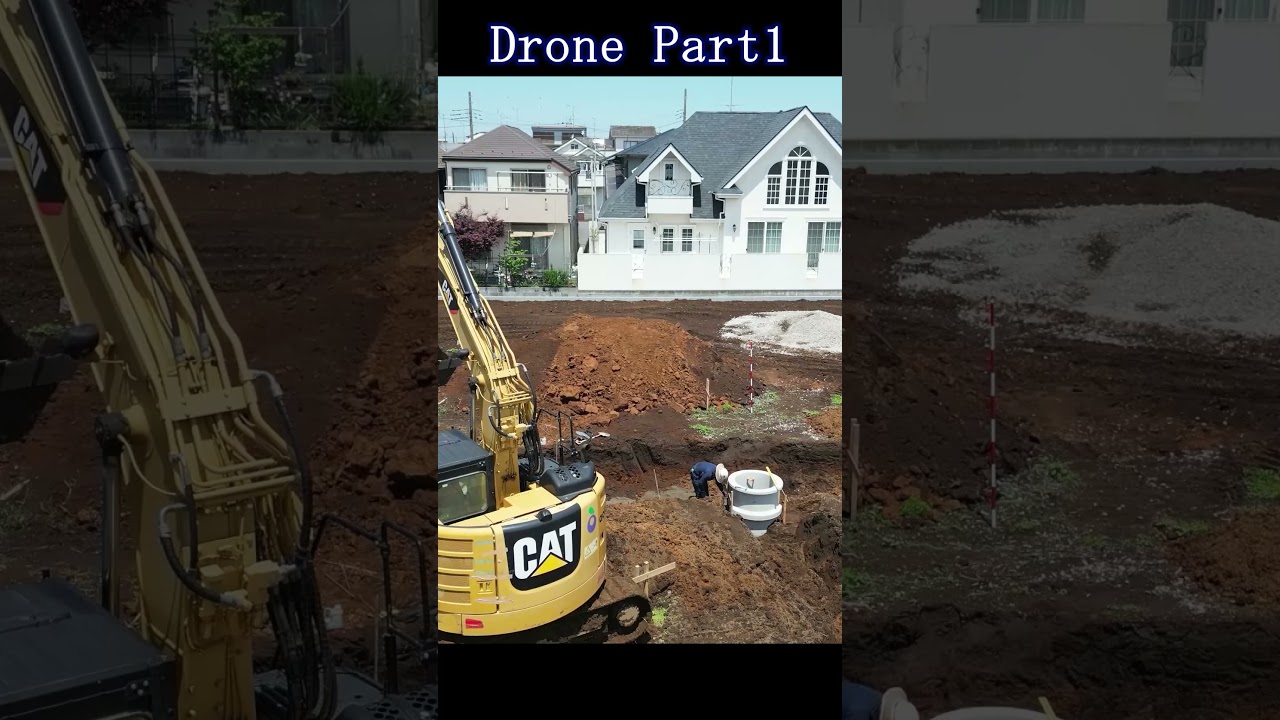 青木土木工業様造成現場ドローン撮影