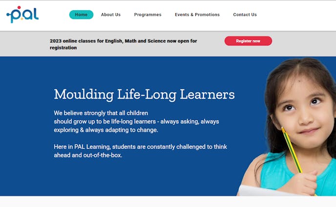 PAL Learning website
