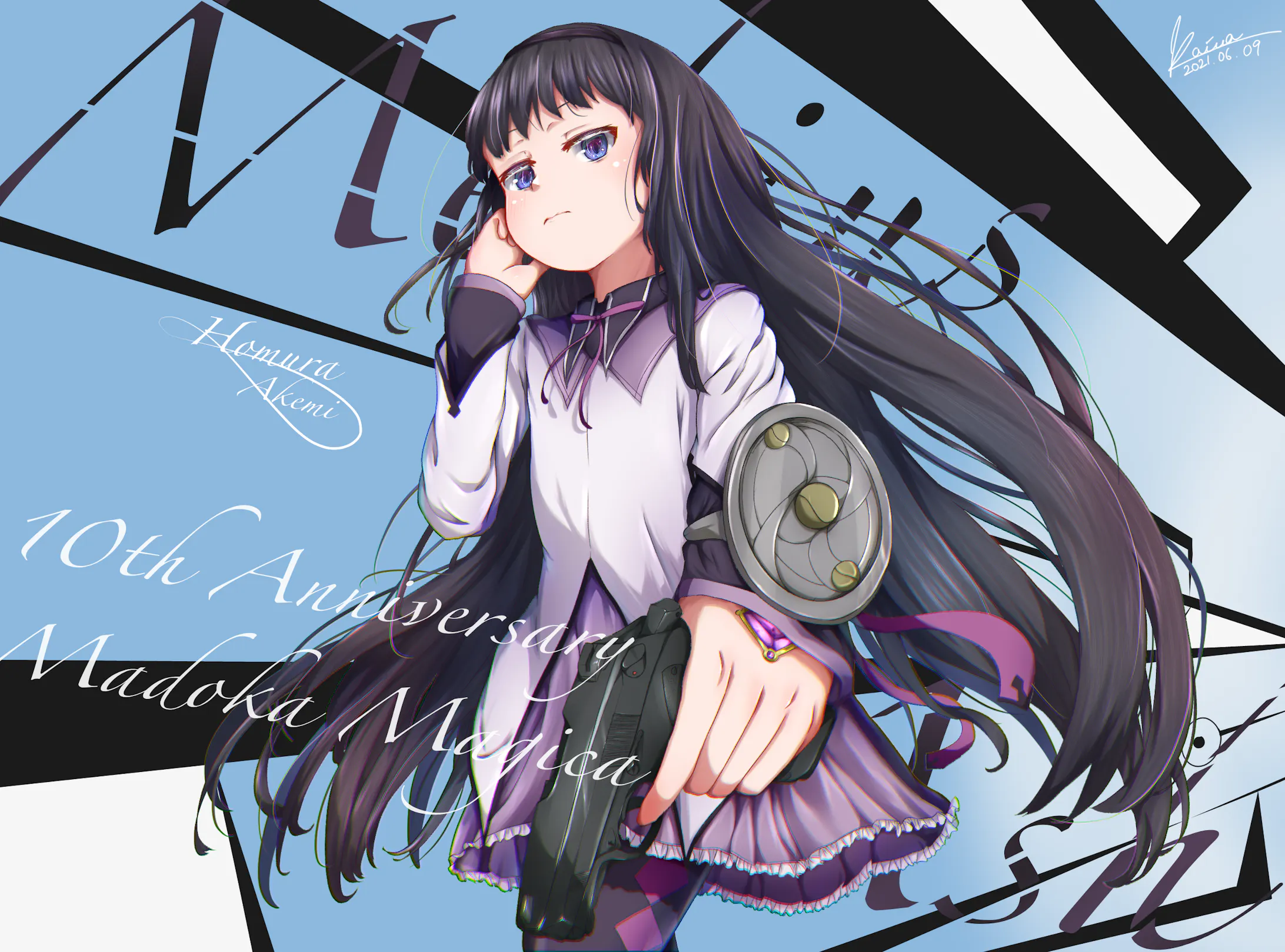 アニメ10周年記念イラスト