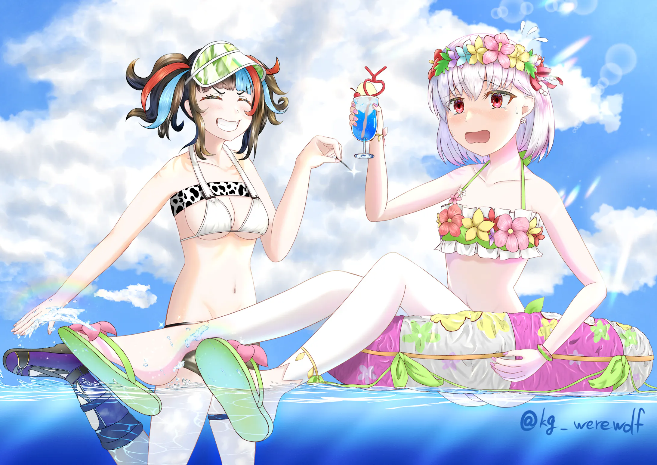 水着カーマイラスト