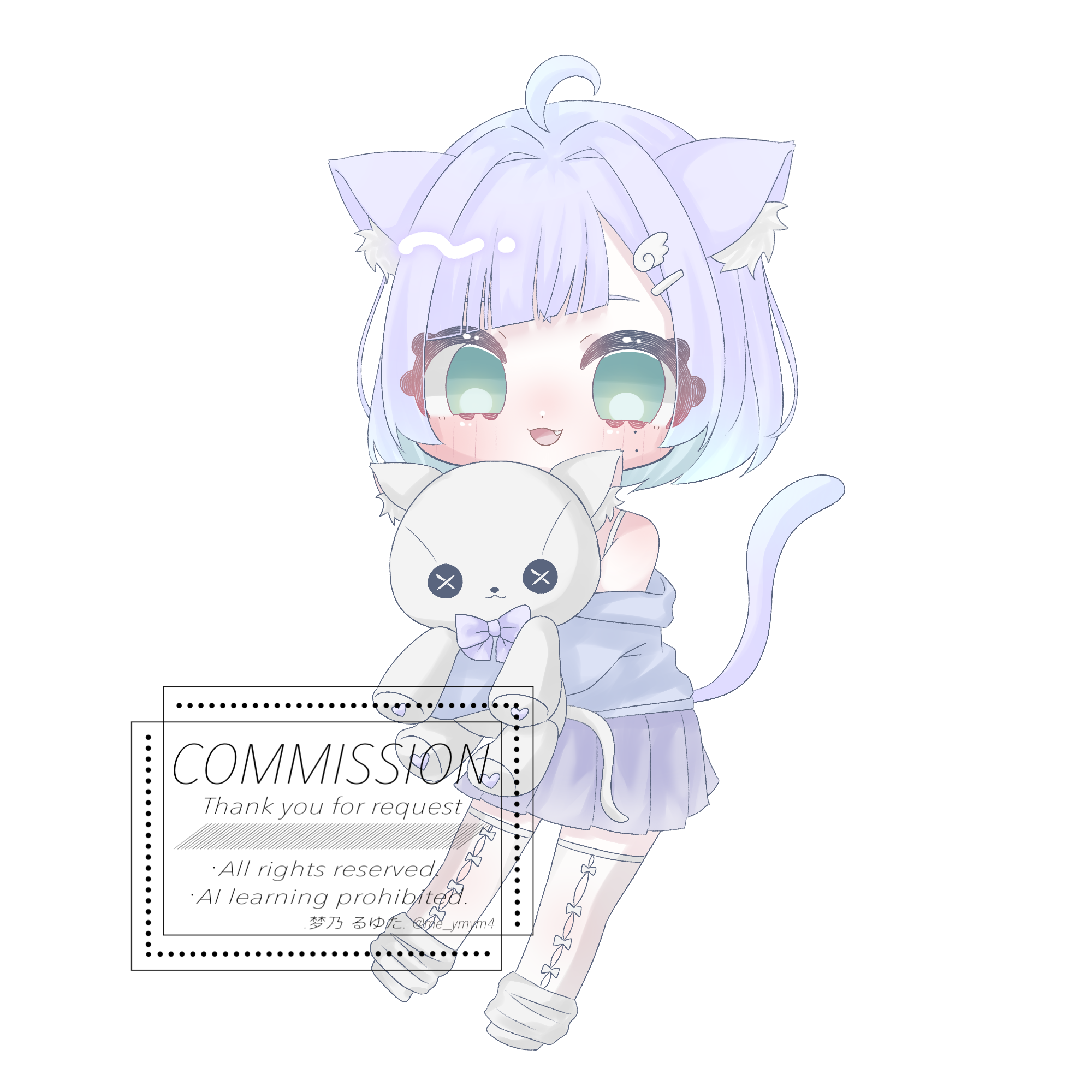 【 ぬい抱っこ量産ミニキャラ 】ご依頼まとめ-1