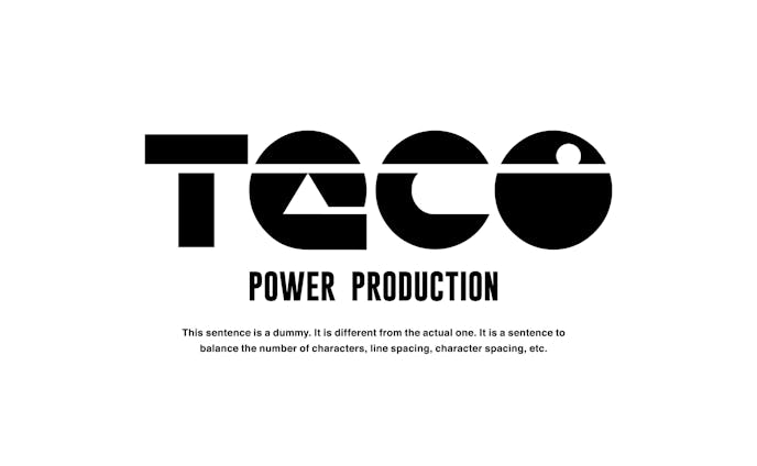 新商品プロテイン「Teco」　ロゴ