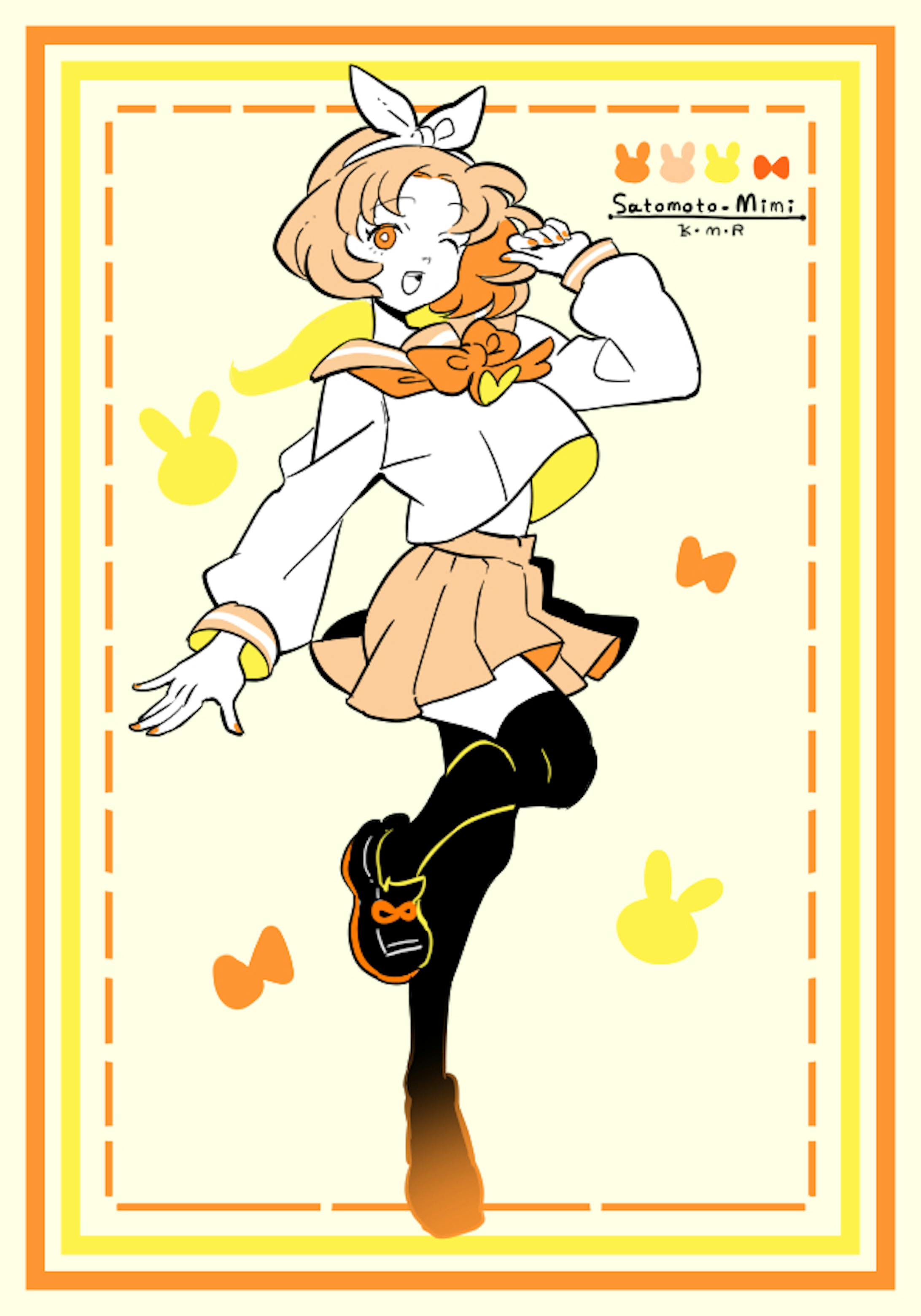 橙セーラー少女・ミミさん-1