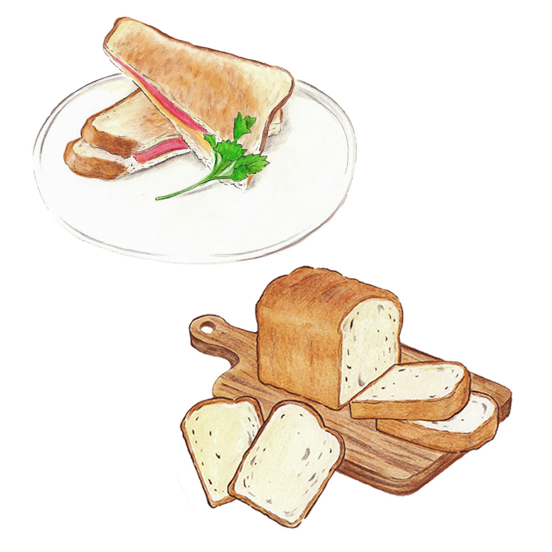 パンのイラスト