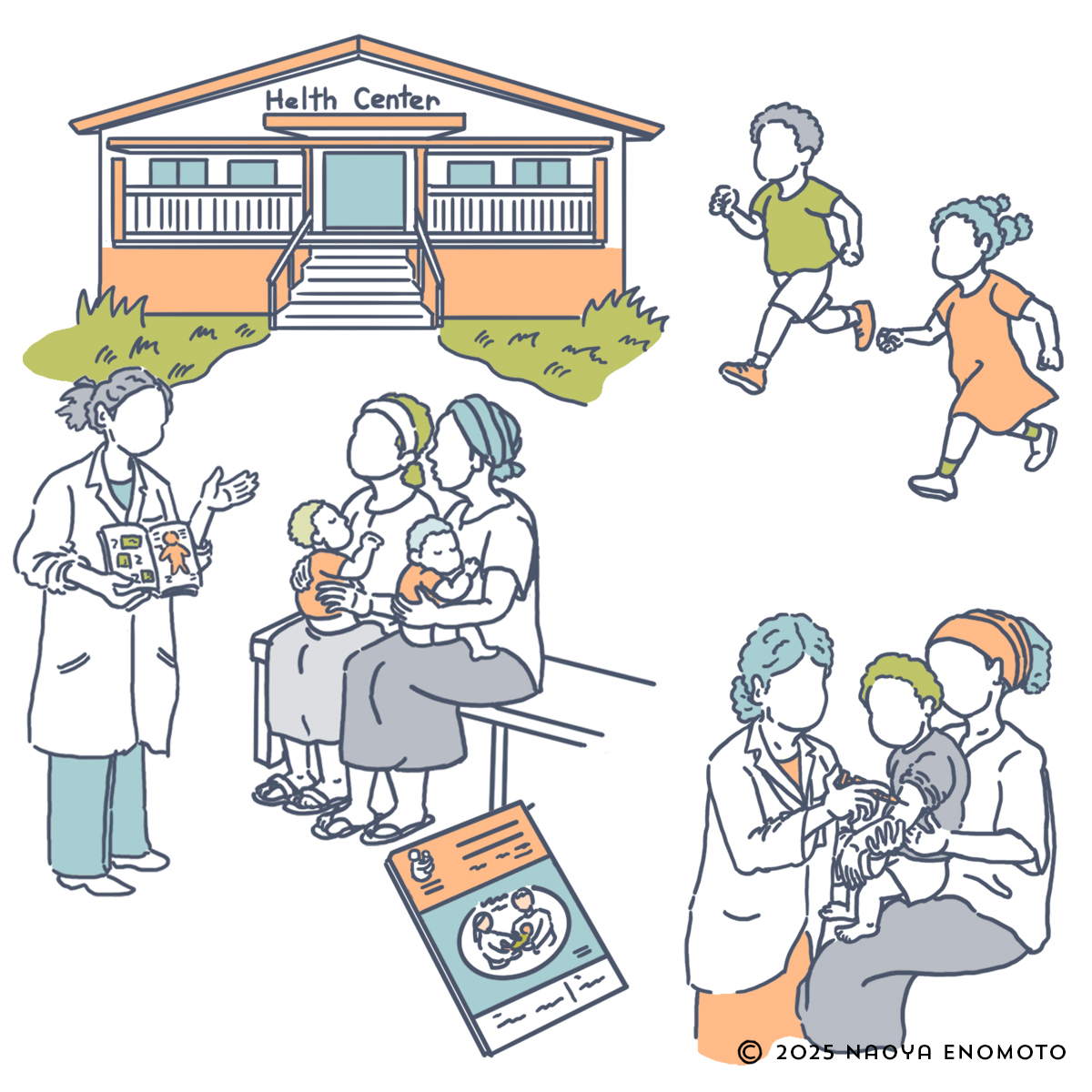 JICA Magazine「セオリー・オブ・チェンジ（ToC）」図解イラスト