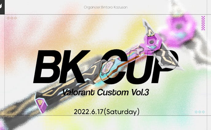 BK CUP Valorant Custom Vol.3 / グラフィックデザイン