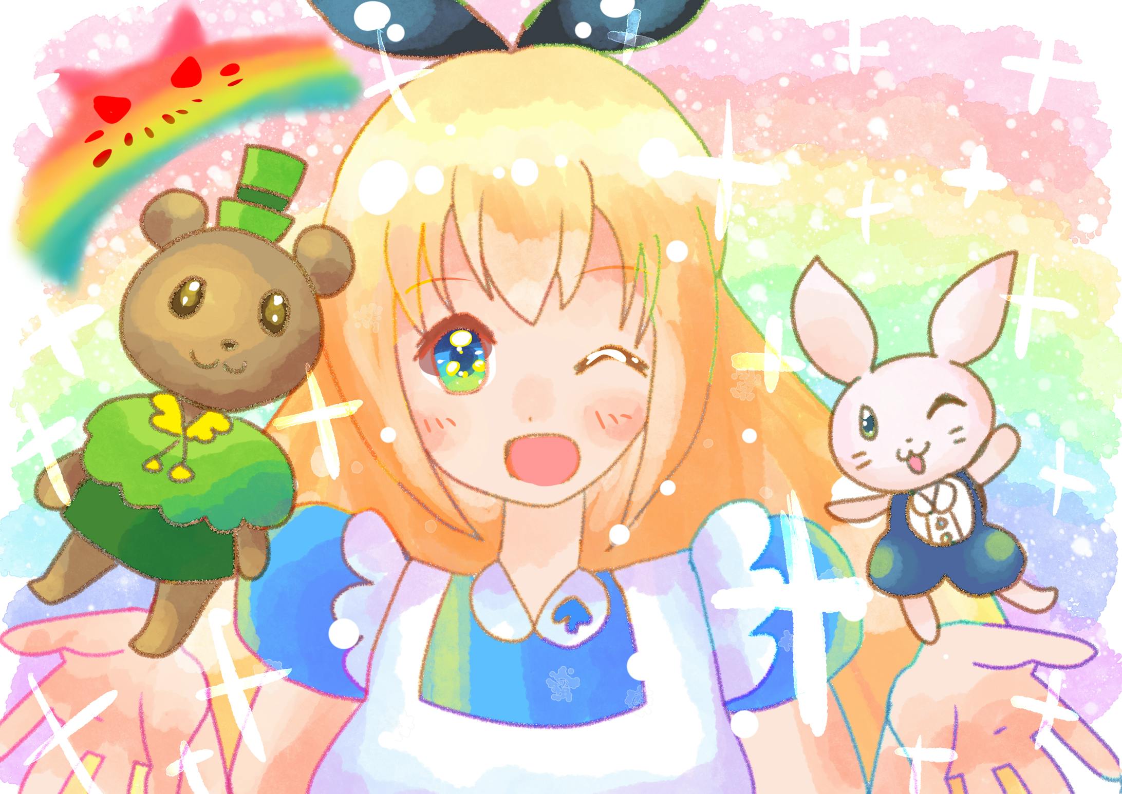 にっこりアリィ使用イラスト にっこりアリィ使用イラスト