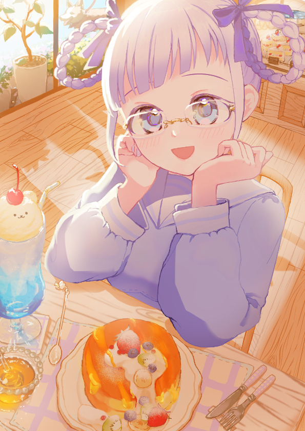 ご依頼/明雪らい様カフェイラスト-1