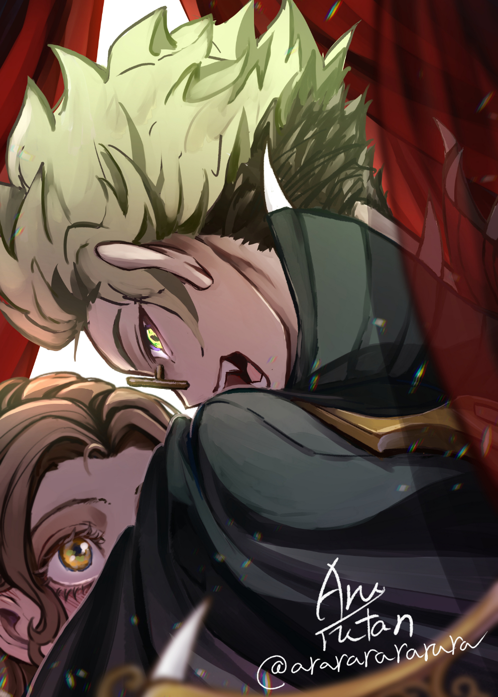 【オリジナル】2h drawing ランポート×吸血鬼-1