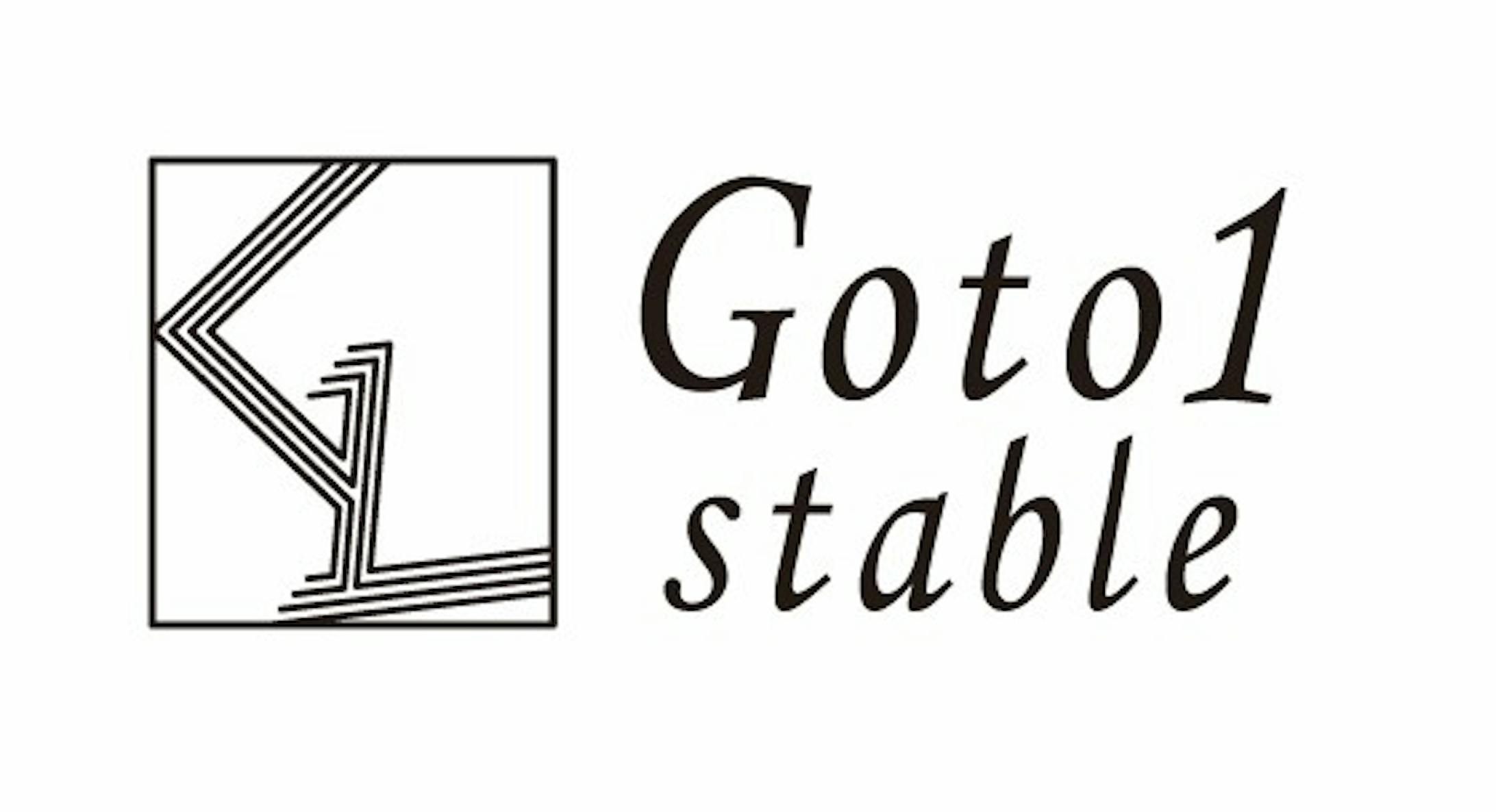 【ロゴデザイン】Goto1 stable-1