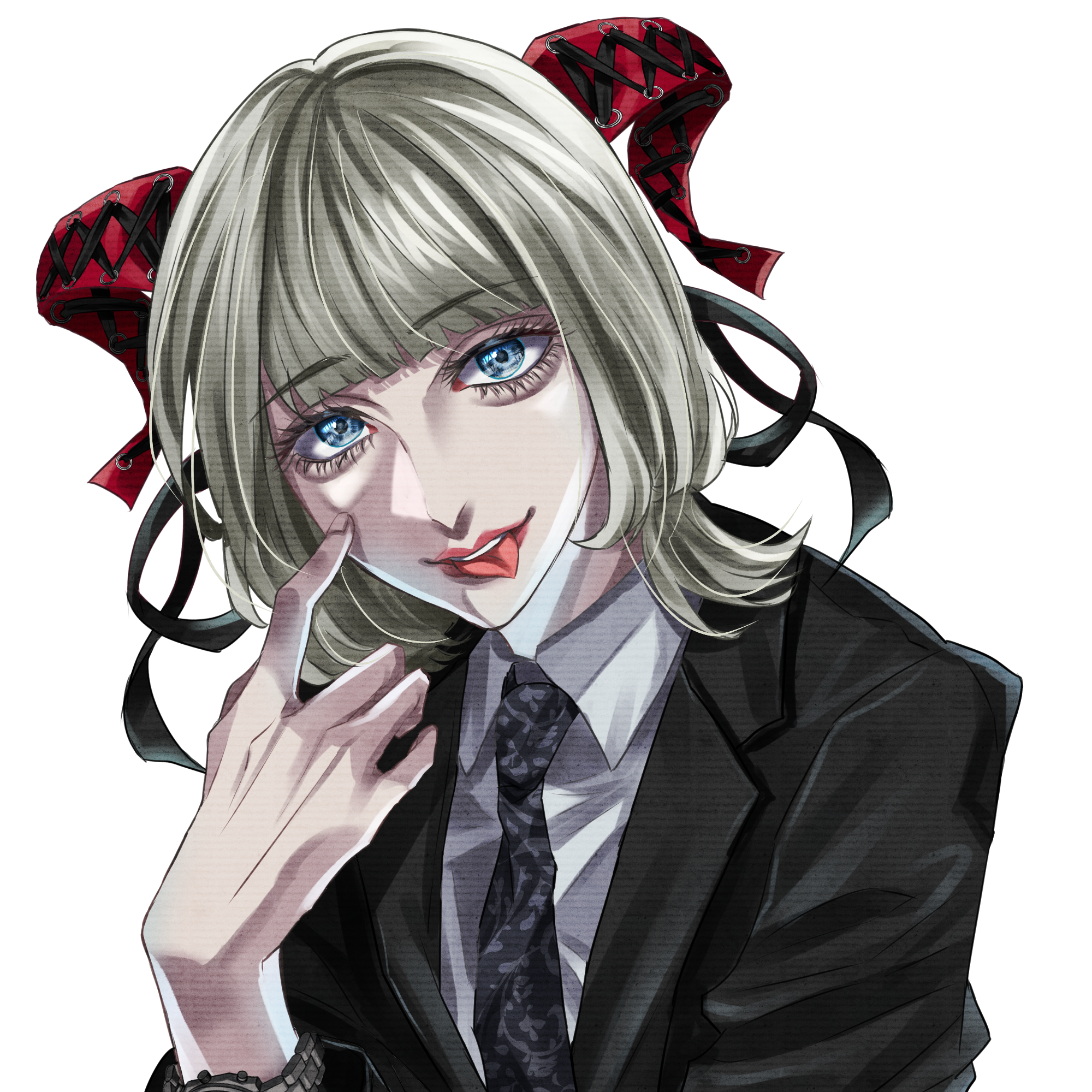 【works】メンズコンカフェ/久遠様【オリジナルシャンパンのラベル用イラスト担当】-1