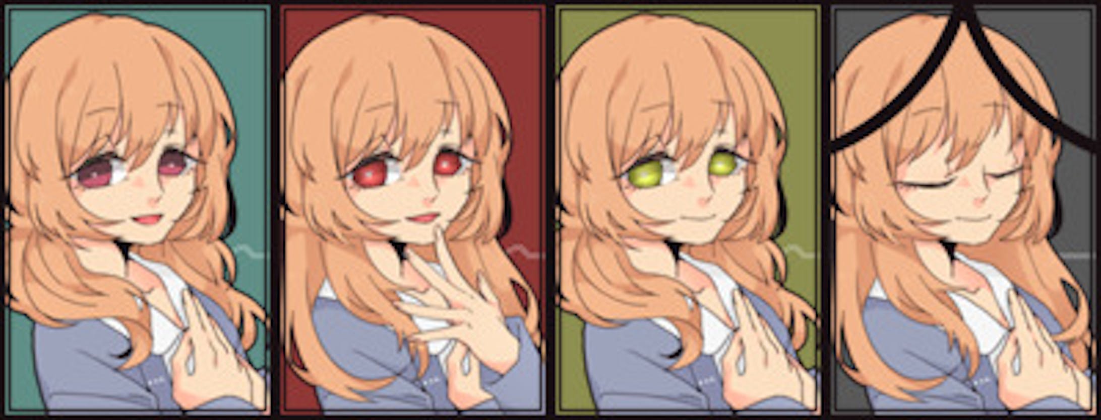 16/陶酔 カナ…創作『山羊の扉』より 斉東鼎。シオリの幼馴染で、持病での入院中充一と交際していました。 16/陶酔 カナ…創作『山羊の扉』より 斉東鼎。シオリの幼馴染で、持病での入院中充一と交際していました。