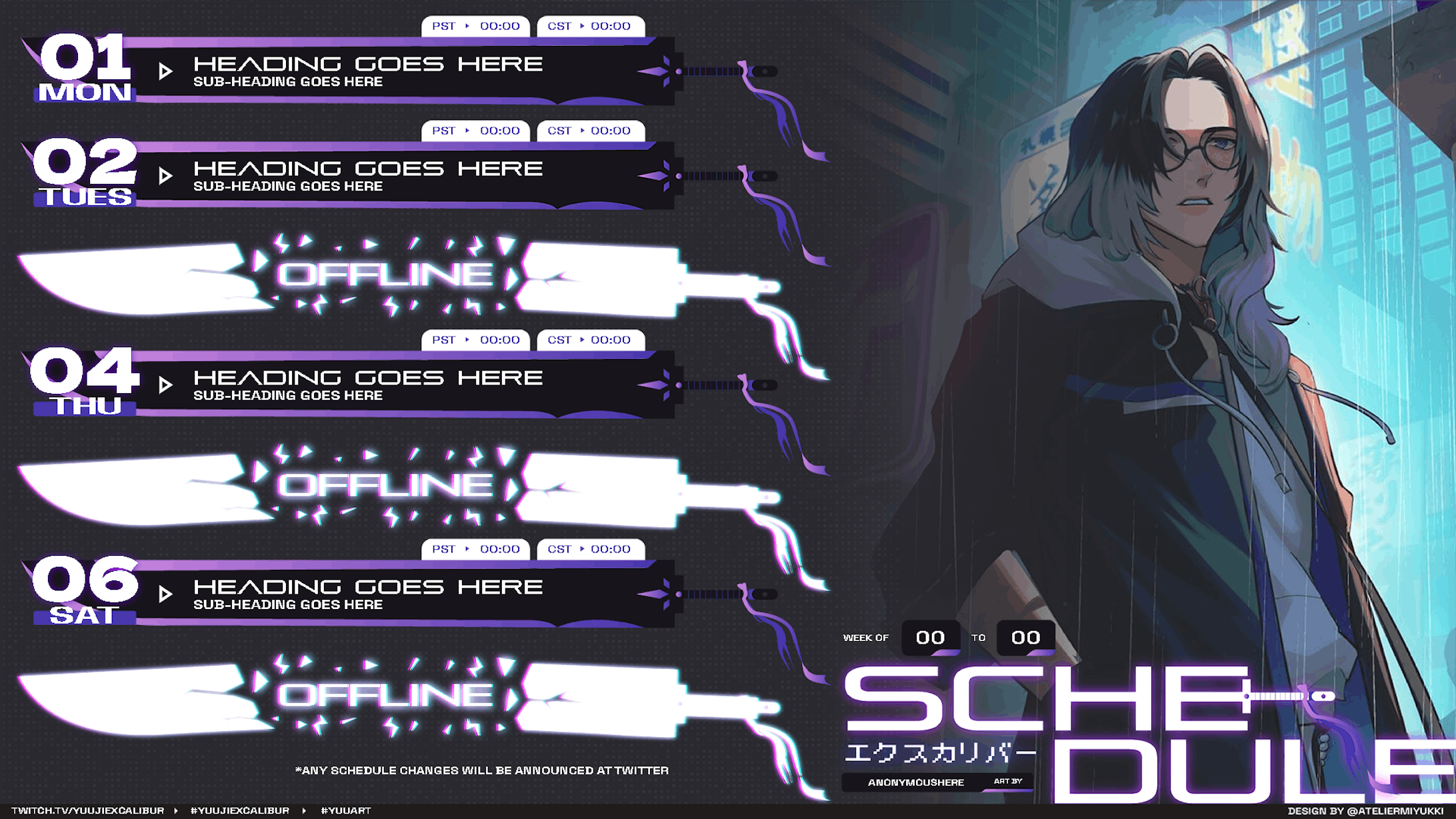 Yuuji Schedule Commission-1