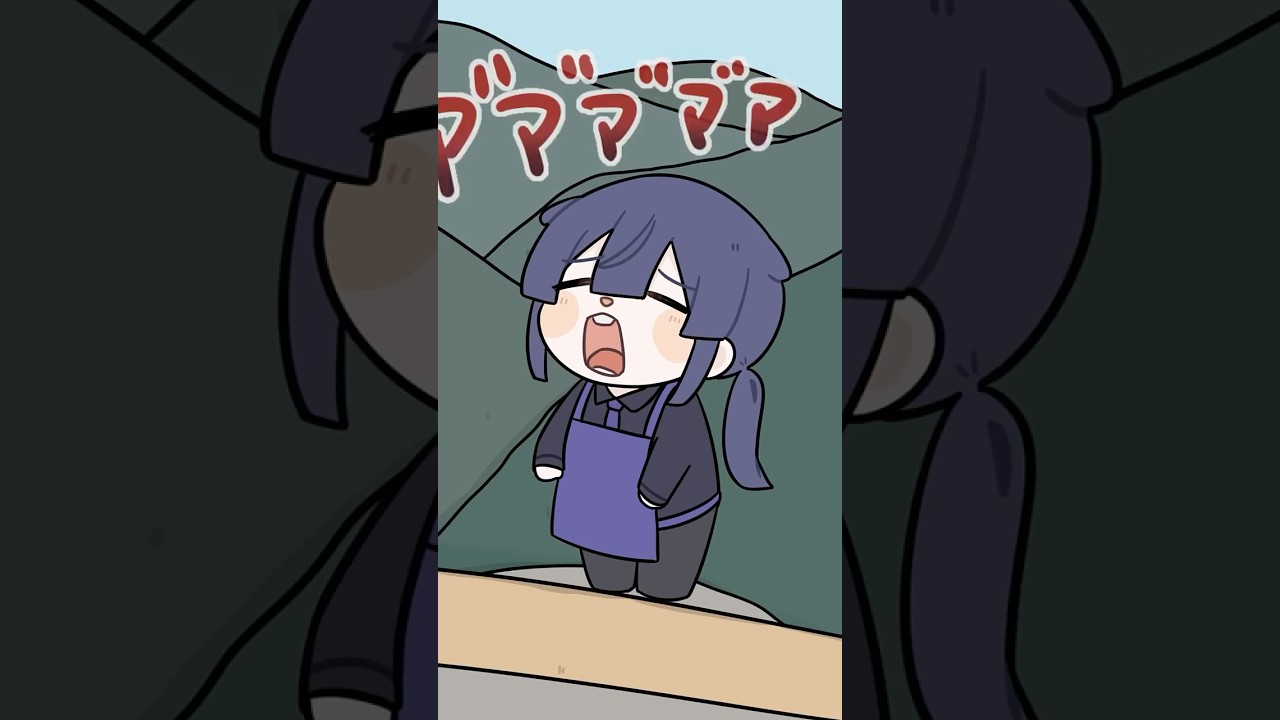 【お仕事】にじさんじ/長尾景様手描きショート切り抜き