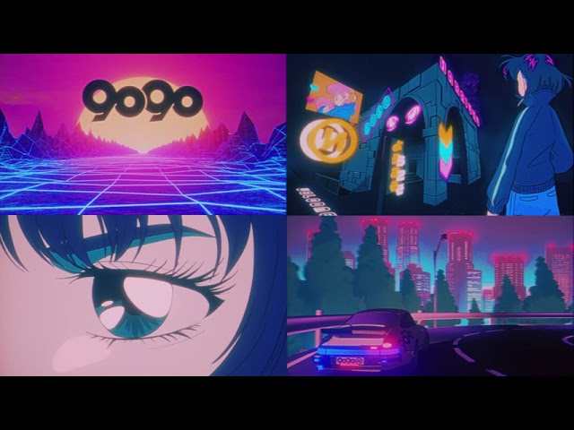 9090 HARAJUKU サイネージ