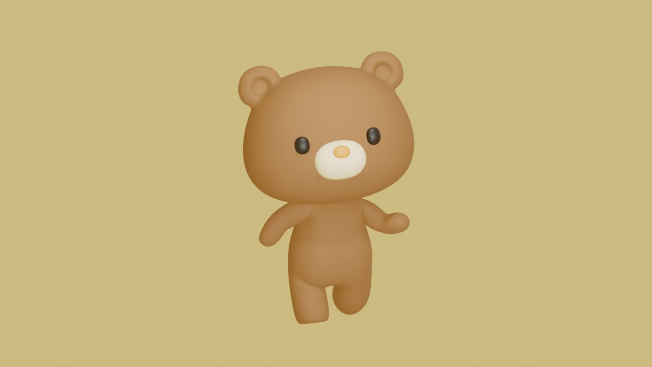 クマのループアニメーション