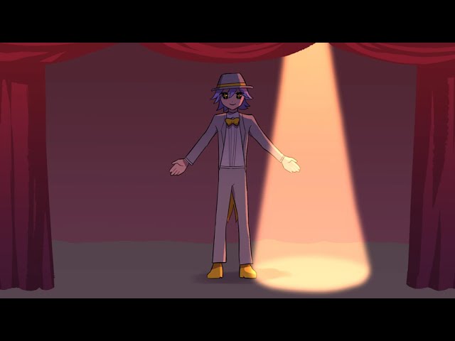 歩く人【手描きアニメーション】