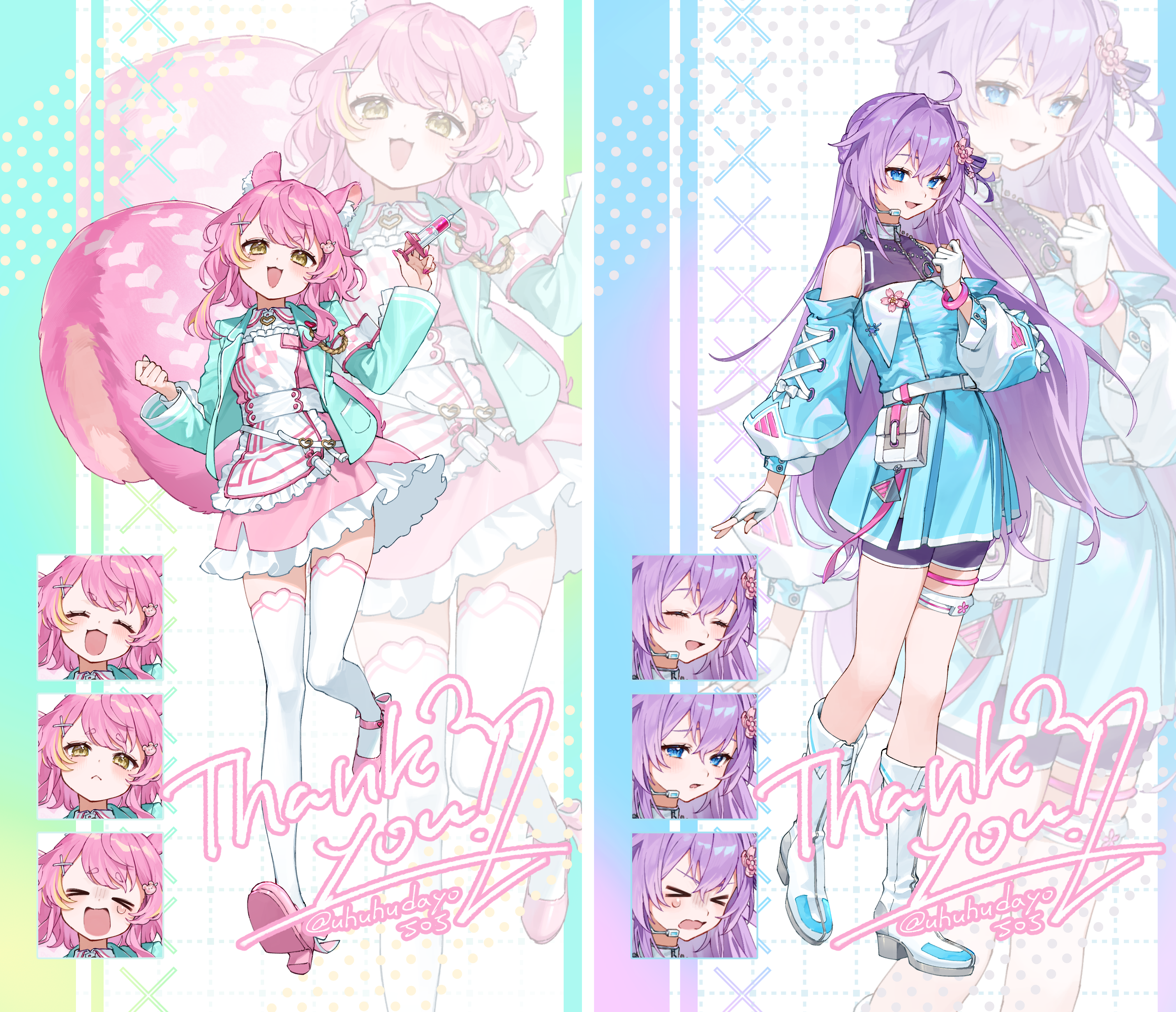 【Skeb】立ち絵イラスト(1点)-1