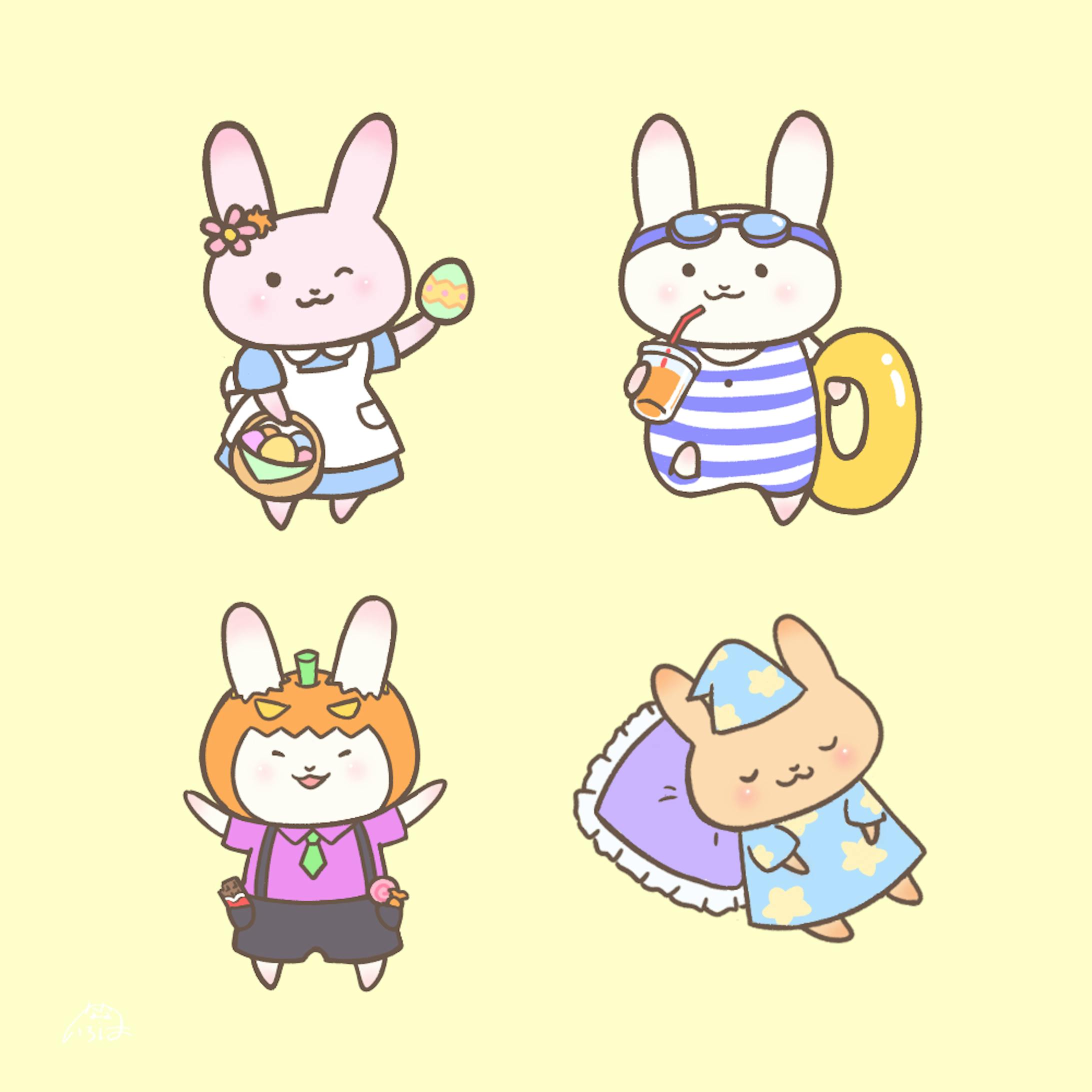 サンプルイラスト 動物キャラクター サンプルイラスト 動物キャラクター
