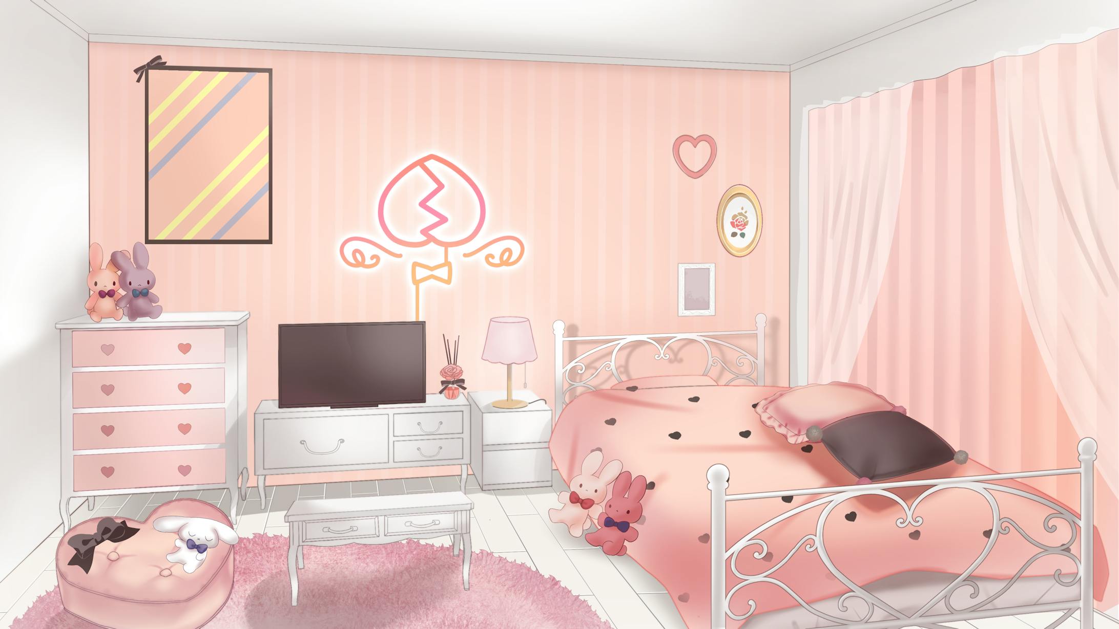 配信部屋イラスト提供 配信部屋イラスト提供