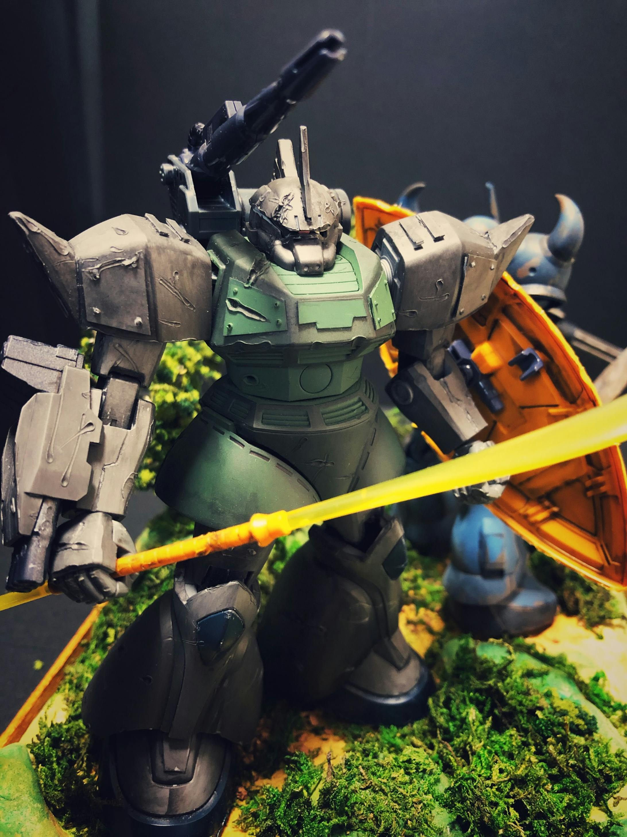 ガンプラ塗装 ジオラマ