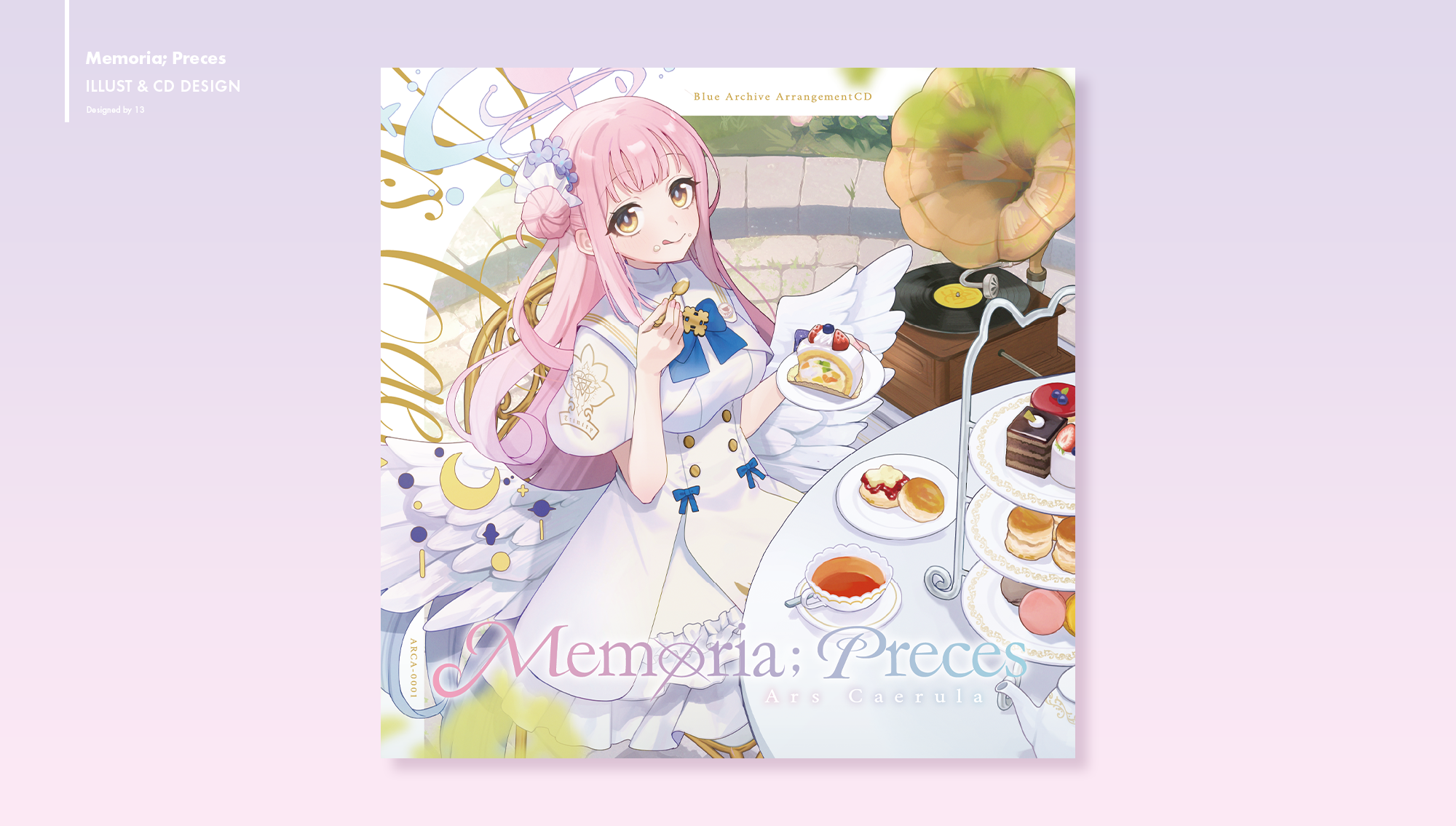 Ars Caerula「Memoria; Preces」CDイラスト＋パッケージデザイン-1