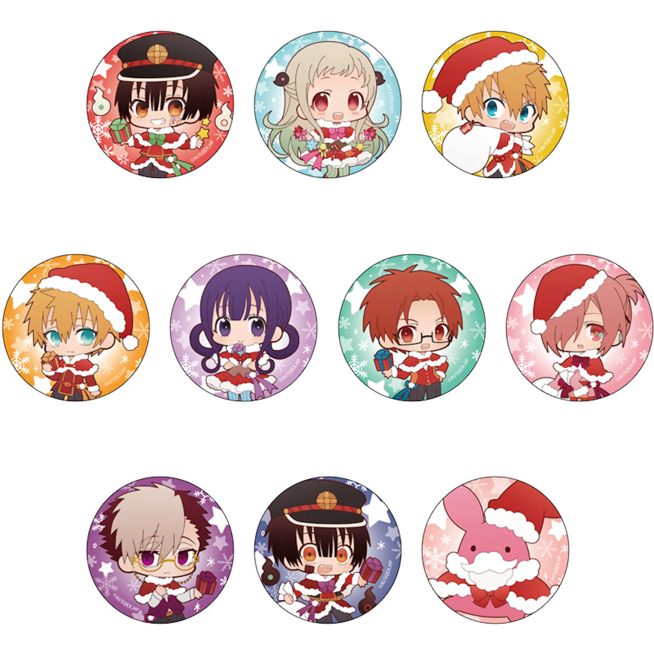 地縛少年花子くんクリスマスちびキャラ